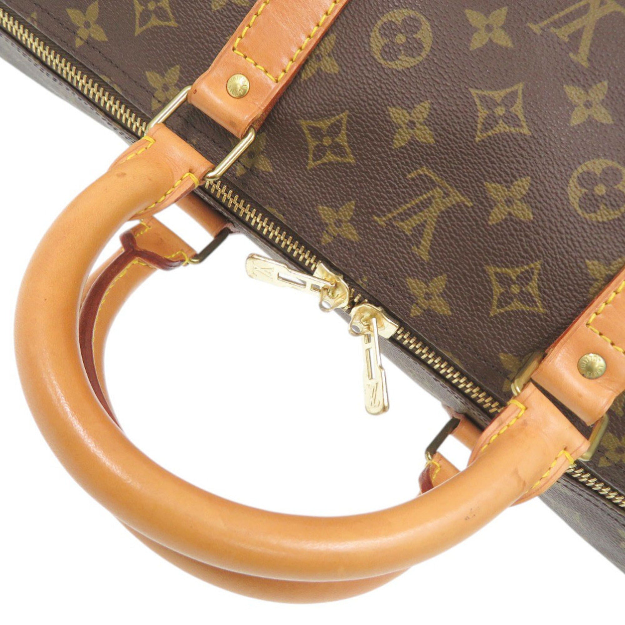 Louis Vuitton Brown Monogram Monogram Boston Bag (Pre-Owned)