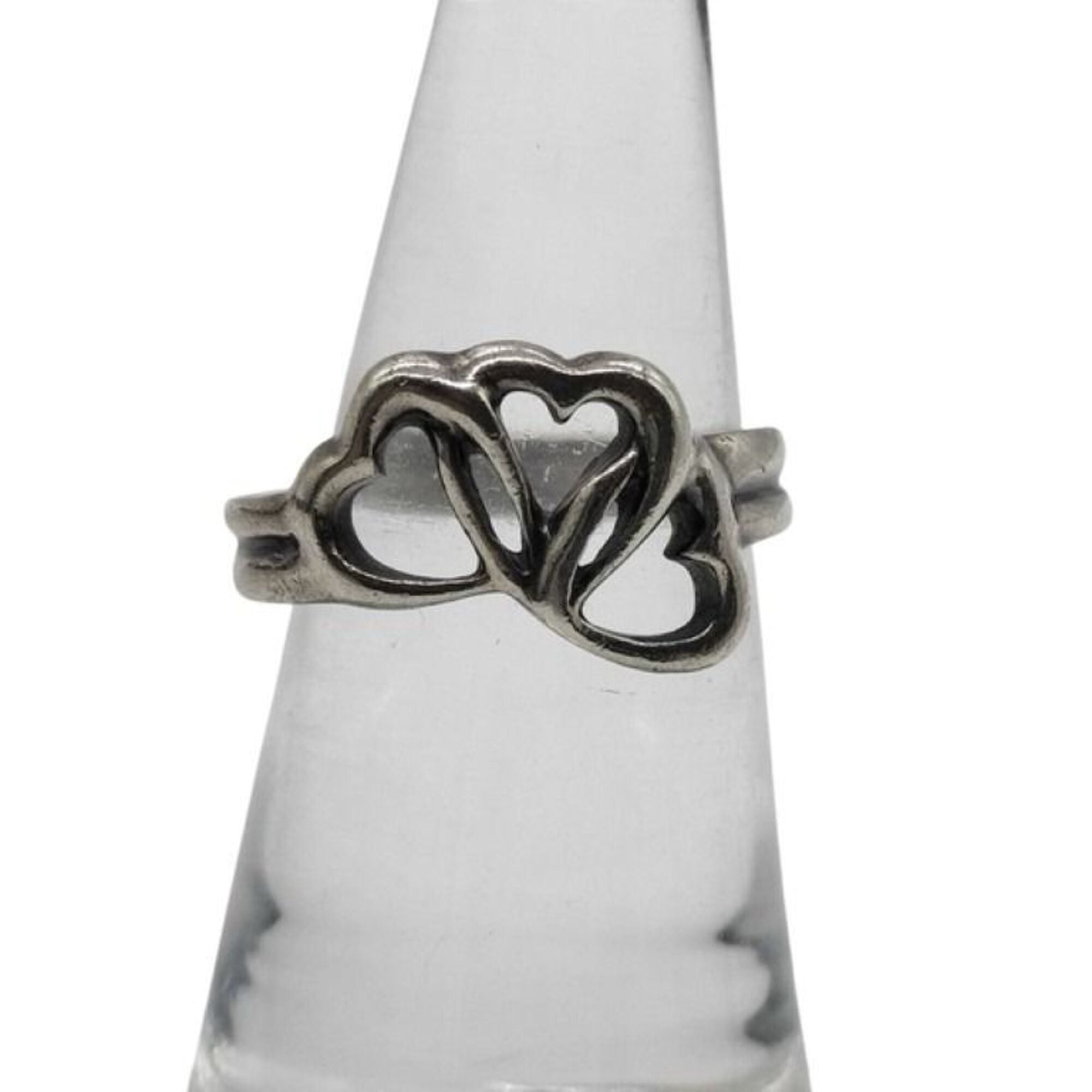 Tiffany Silver Silver 925 Band Ring (Pre-Owned)
