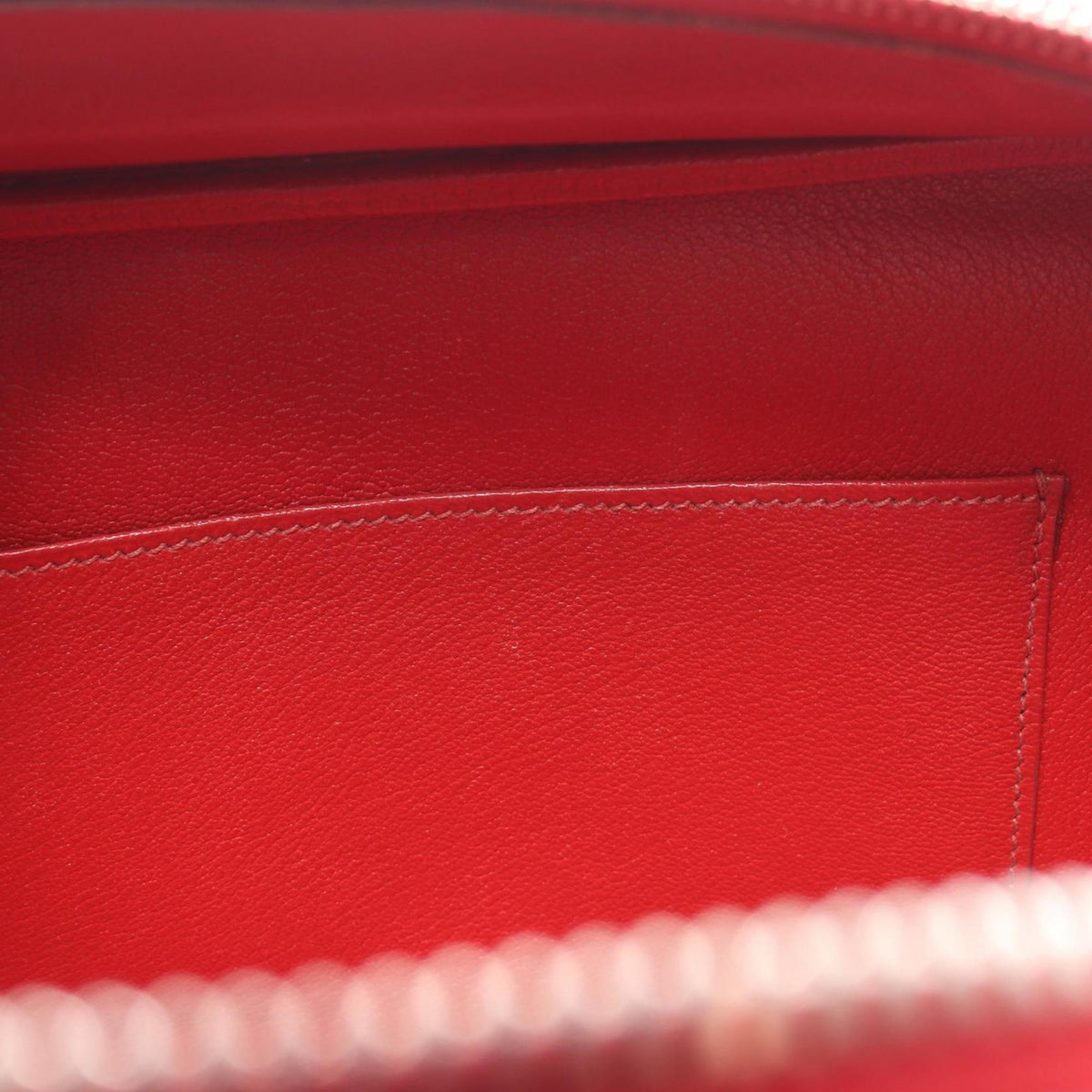 Hermes Red Color Epsom Leather Handbag (Pre-Owned)