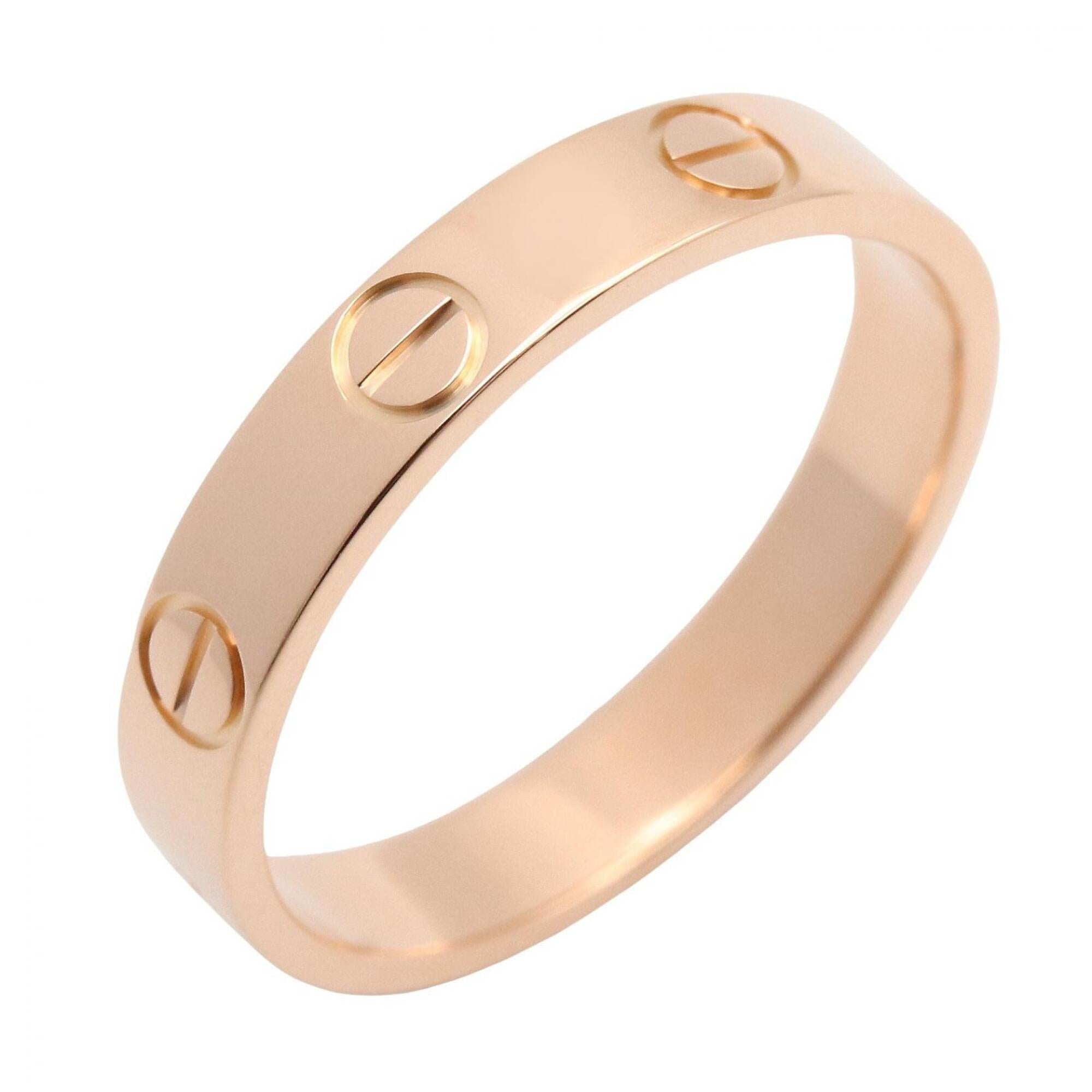 Cartier Gold Pink Gold (18K) Band Ring (Pre-Owned)