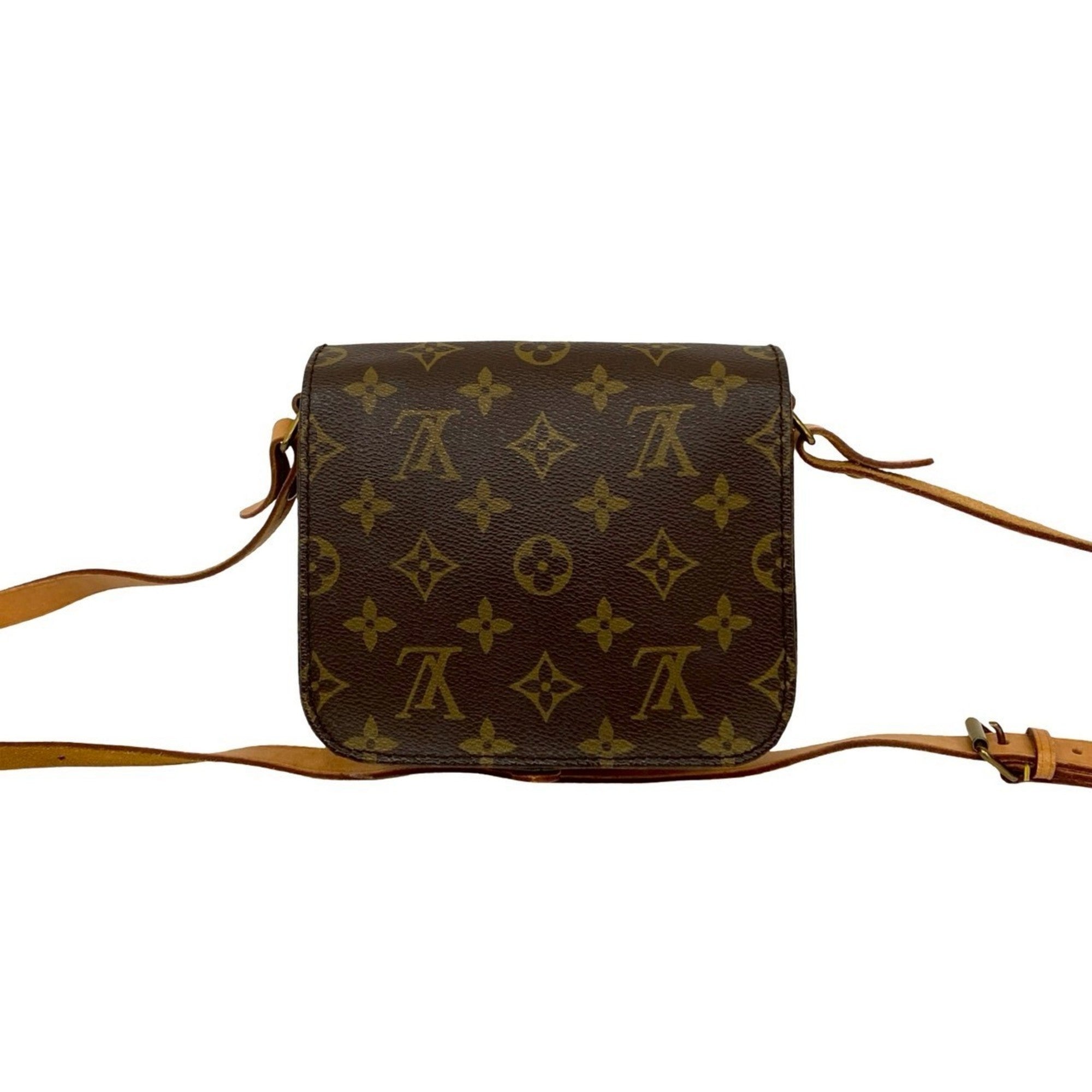 Louis Vuitton Brown Leather Pvc Pochette Shoulder Bag (Pre-Owned)