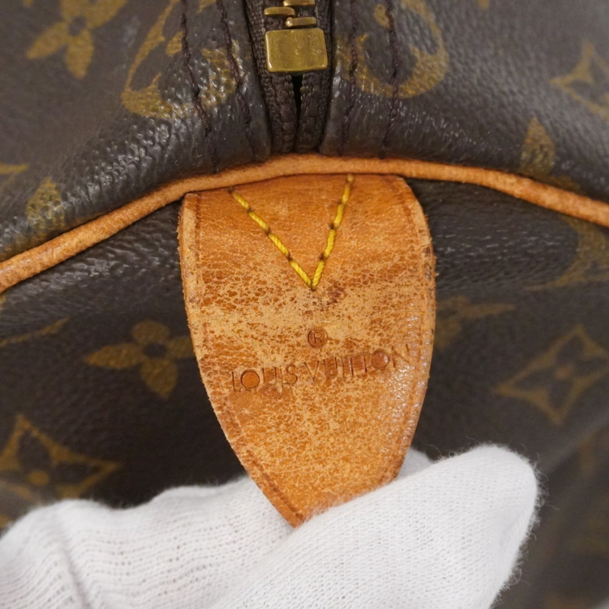 Louis Vuitton Brown Handbag (Pre-Owned)