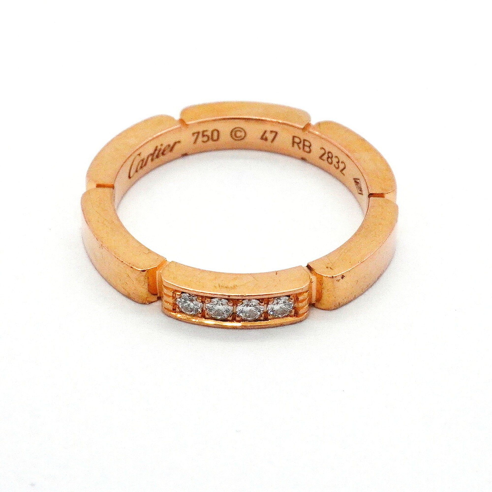 Cartier Pink Gold (18K) Band Ring (Pre-Owned)