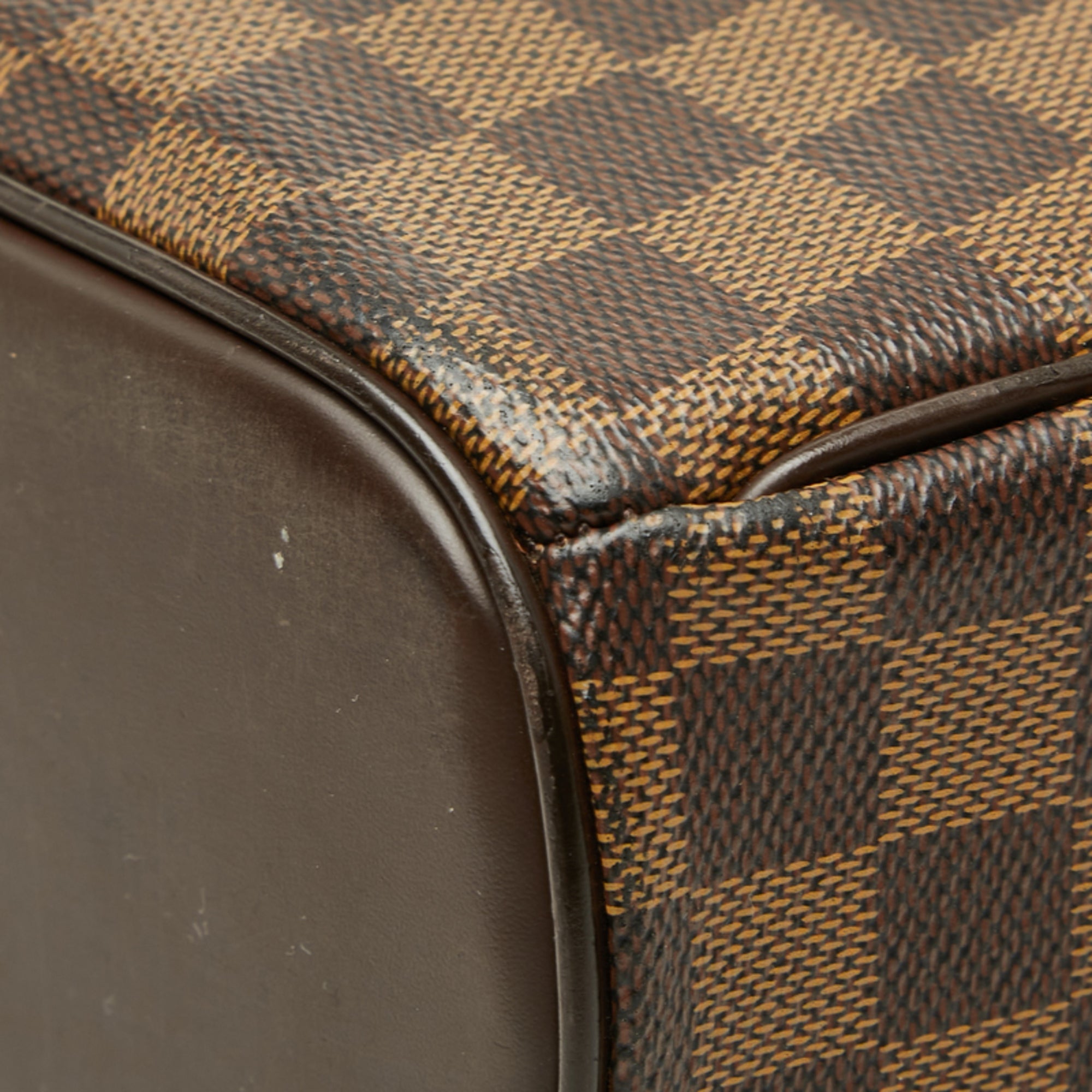 Louis Vuitton Brown Pvc Leather Handbag (Pre-Owned)