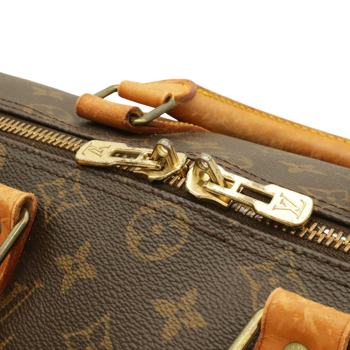 Louis Vuitton Brown Monogram Monogram Boston Bag Handbag Shoulder Bag (Pre-Owned)