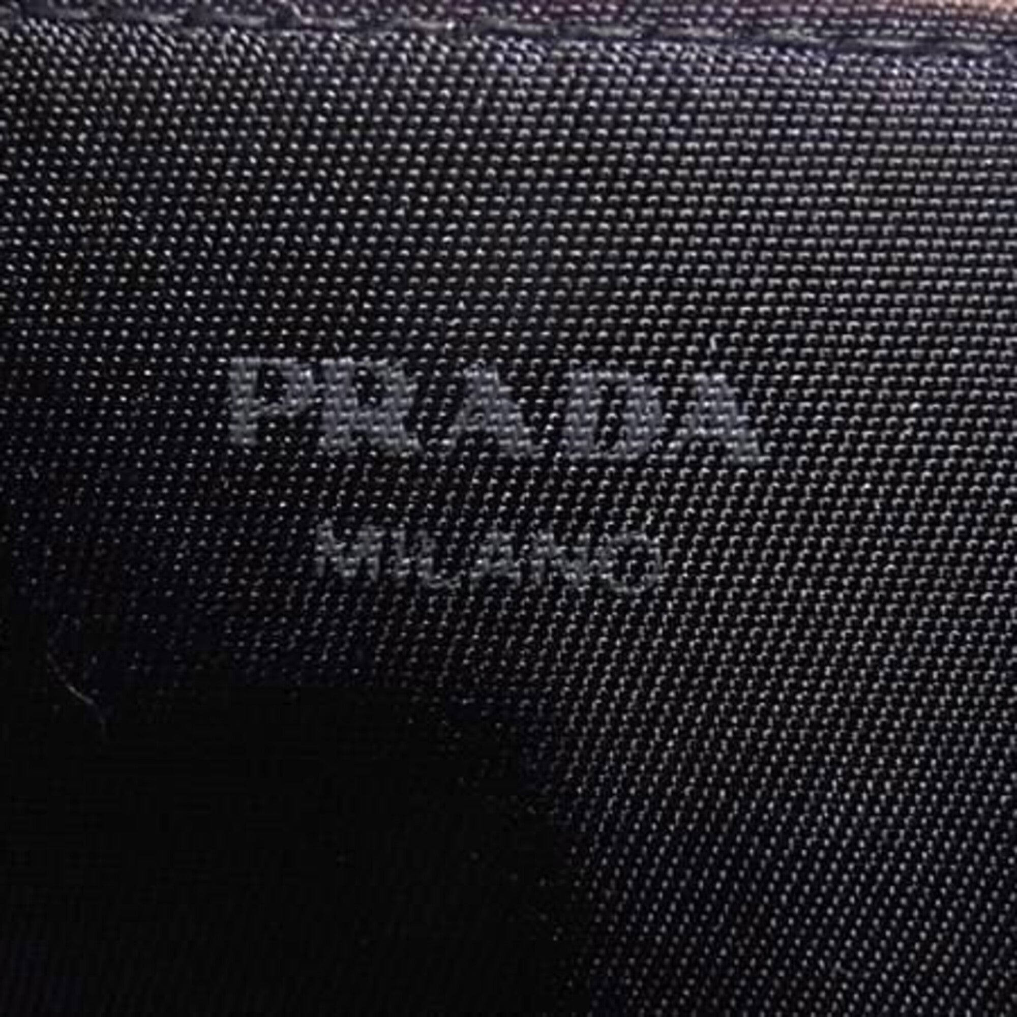 Prada Black Tessuto Long Wallet (Bi-Fold) (Pre-Owned)