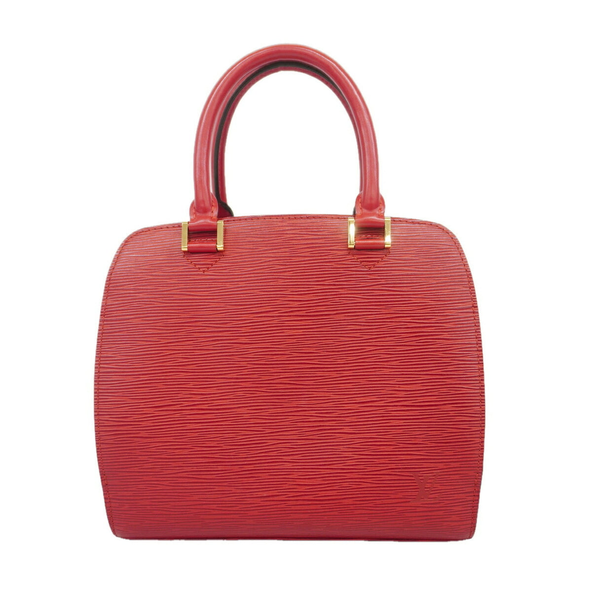 Louis Vuitton Castilian Red Handbag (Pre-Owned)