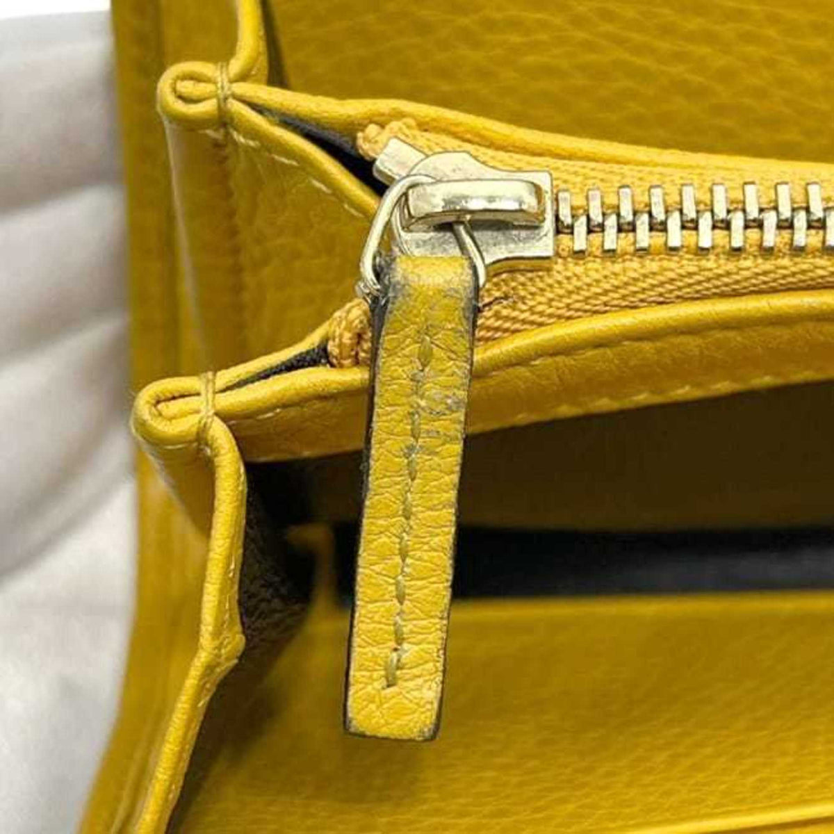 Gucci Bamboo Beige Yellow Gg Canvas Bamboo Long Wallet (Bi-Fold) (Pre-Owned)