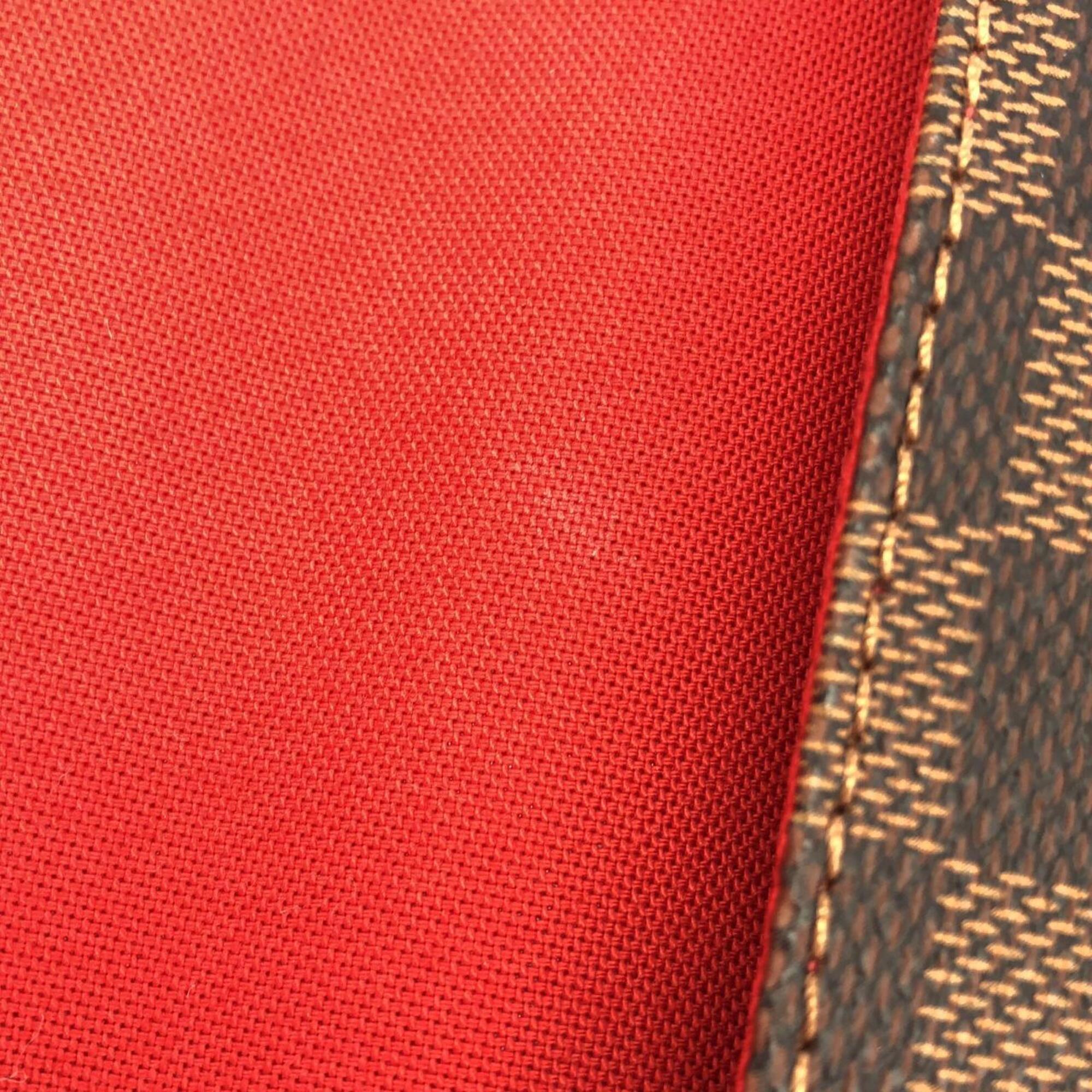 Louis Vuitton Brown Coated Canvas Shoulder Bag (Pre-Owned)