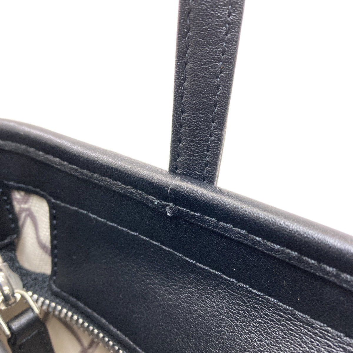 Mcm Black Pvc Handbag (Pre-Owned)