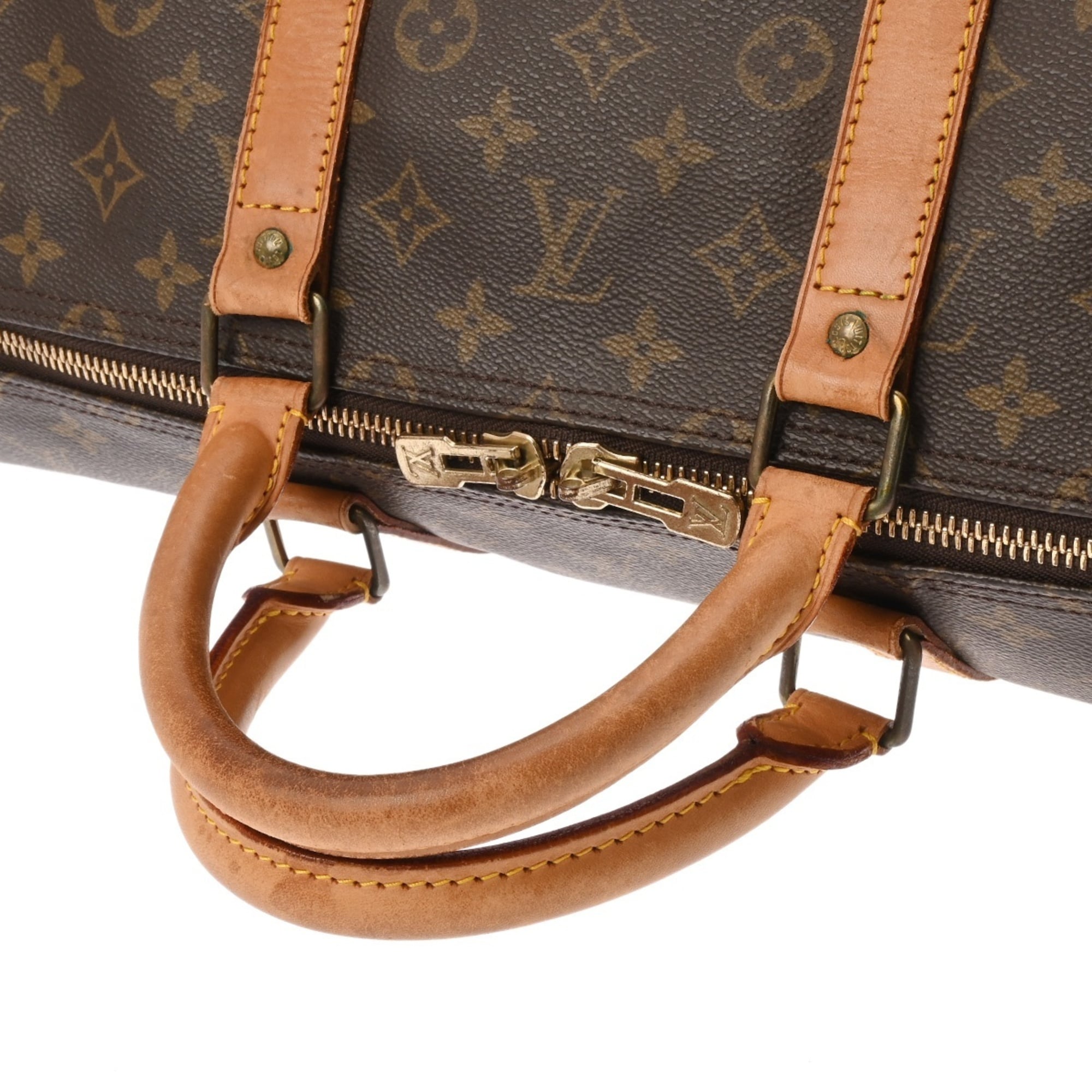 Louis Vuitton Brown Monogram Boston Bag (Pre-Owned)