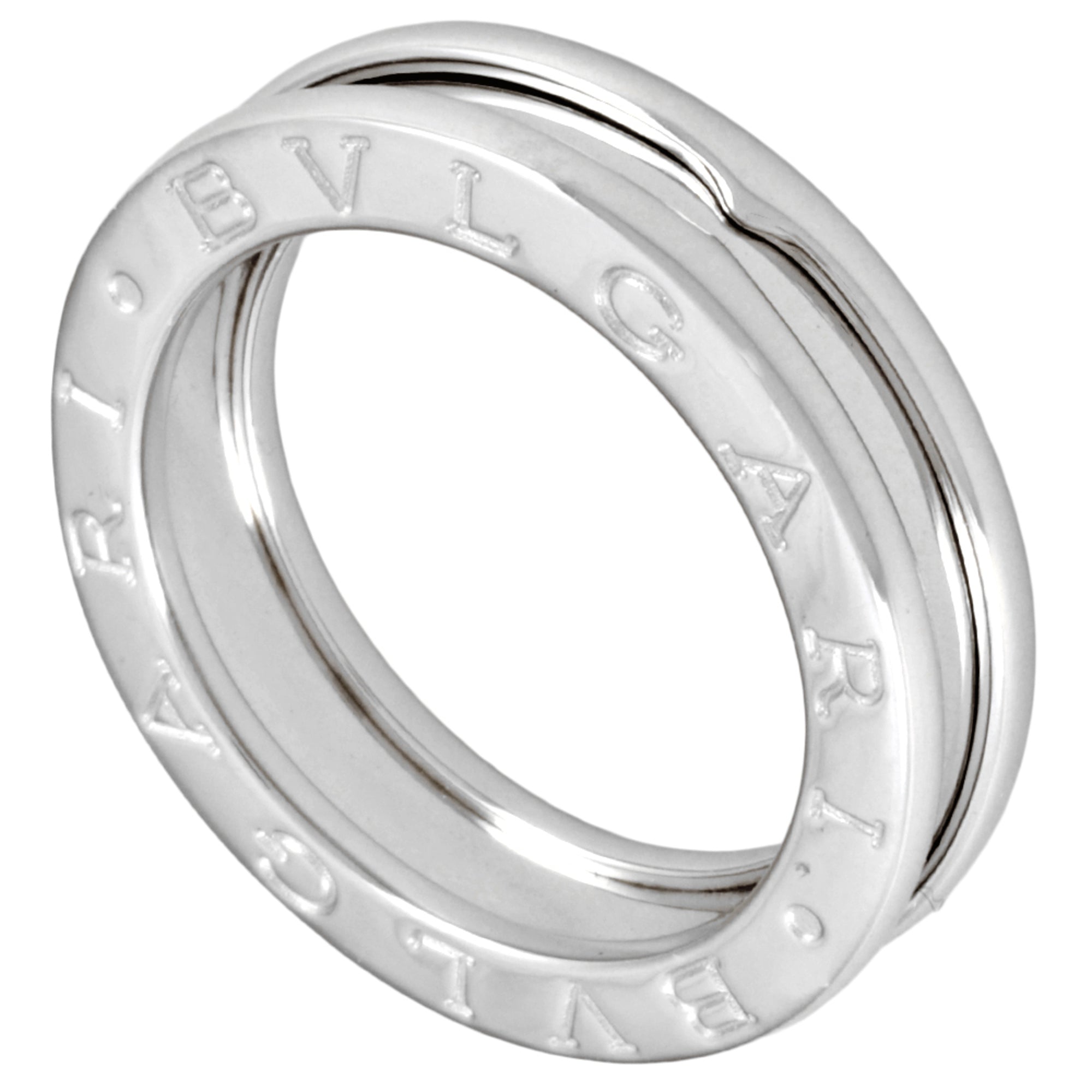 Bvlgari White Gold (18K) Band Ring (Pre-Owned)
