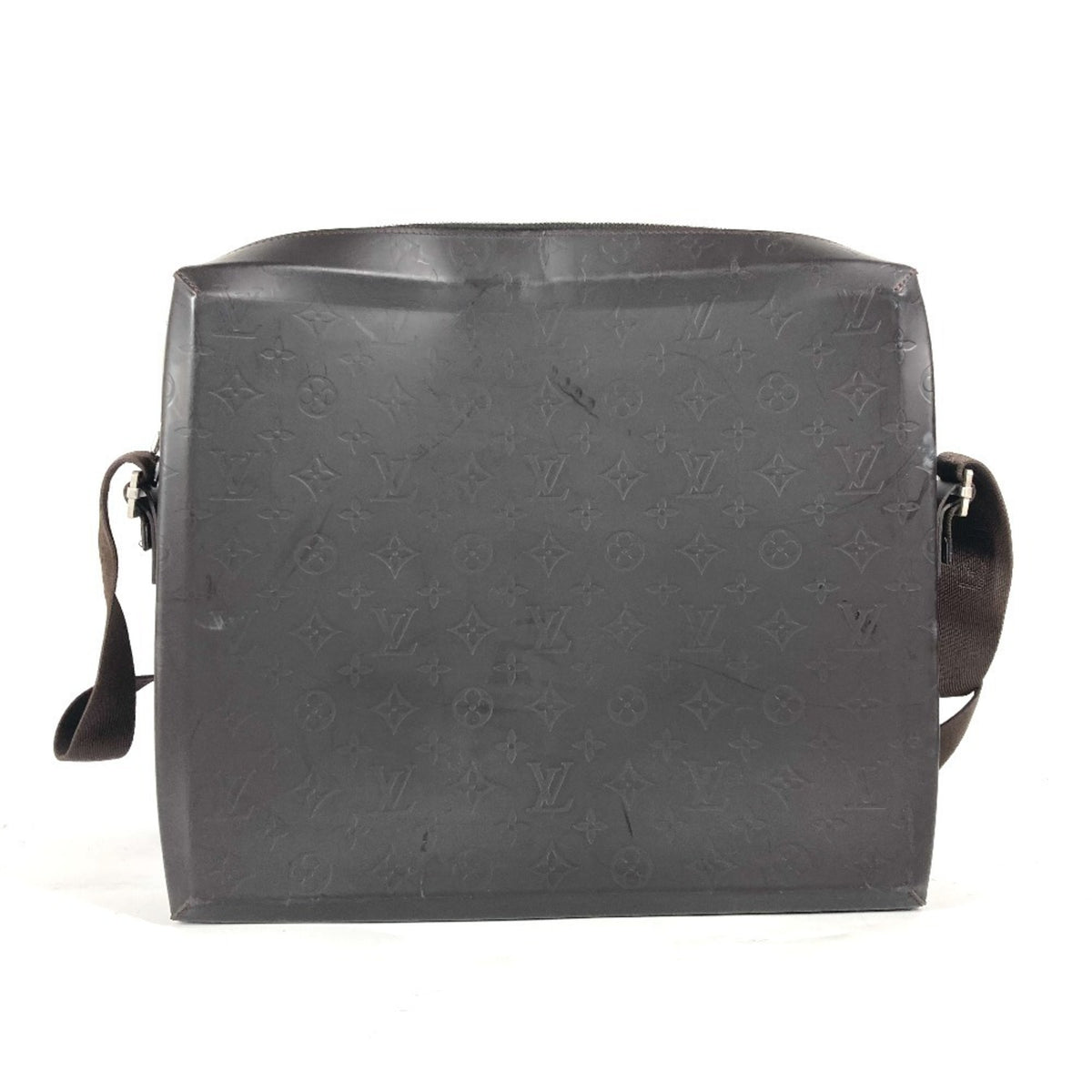 Louis Vuitton Brown Leather Shoulder Bag (Pre-Owned)