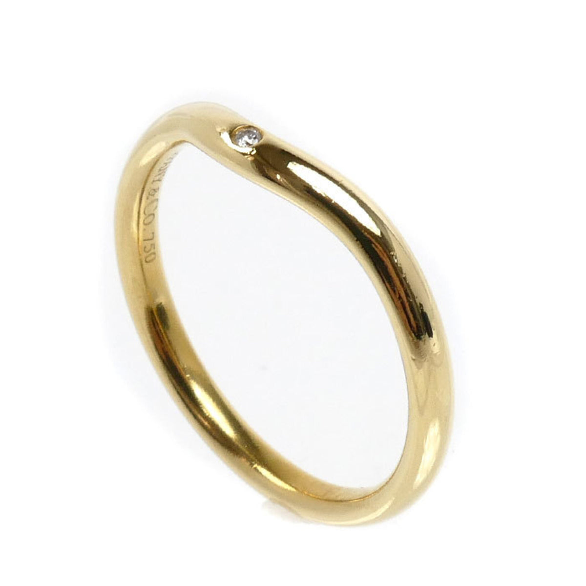 Tiffany Yellow Gold (18K) Band Ring (Pre-Owned)