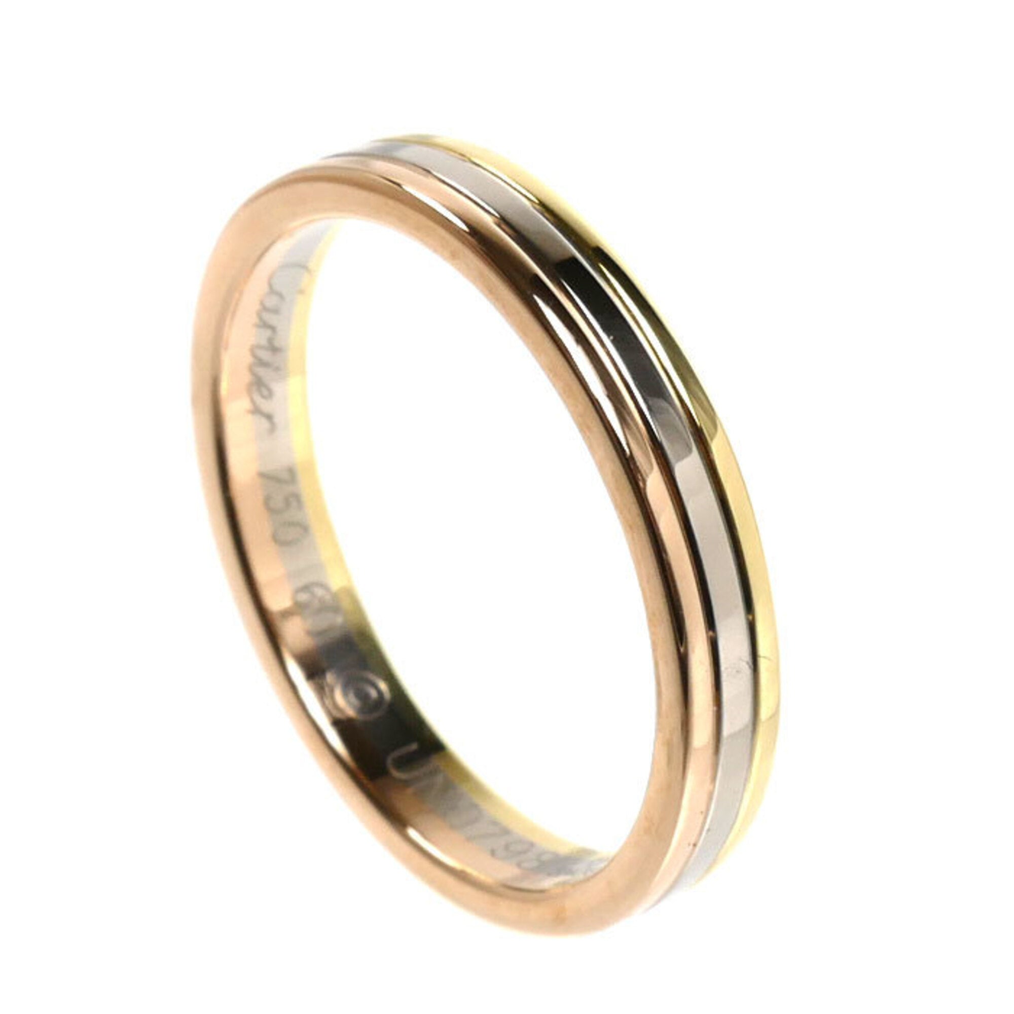 Cartier Yellow Gold (18K) Pink Gold (18K) White Gold (18K) Band Ring (Pre-Owned)