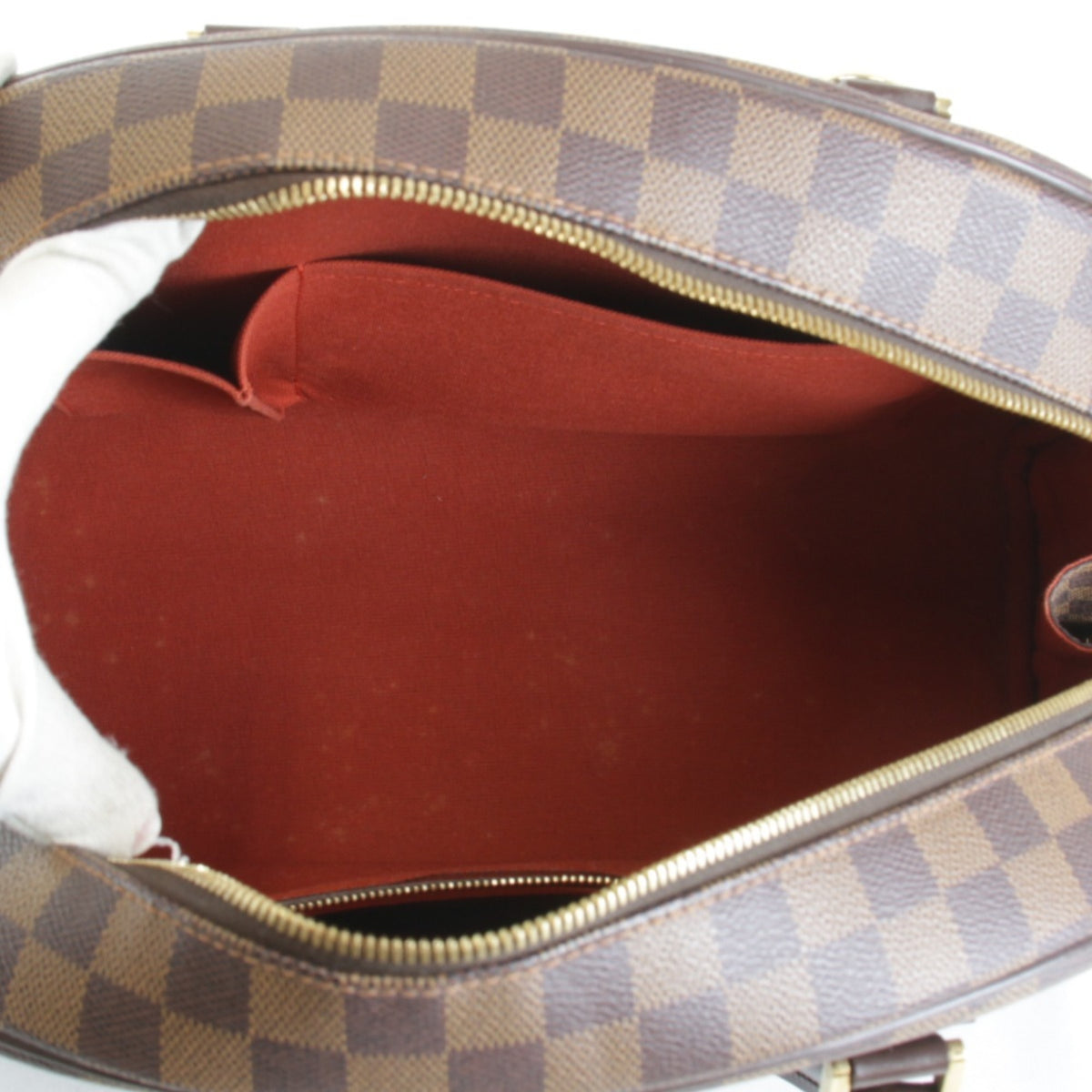 Louis Vuitton Damier Brown Damier Canvas Handbag (Pre-Owned)