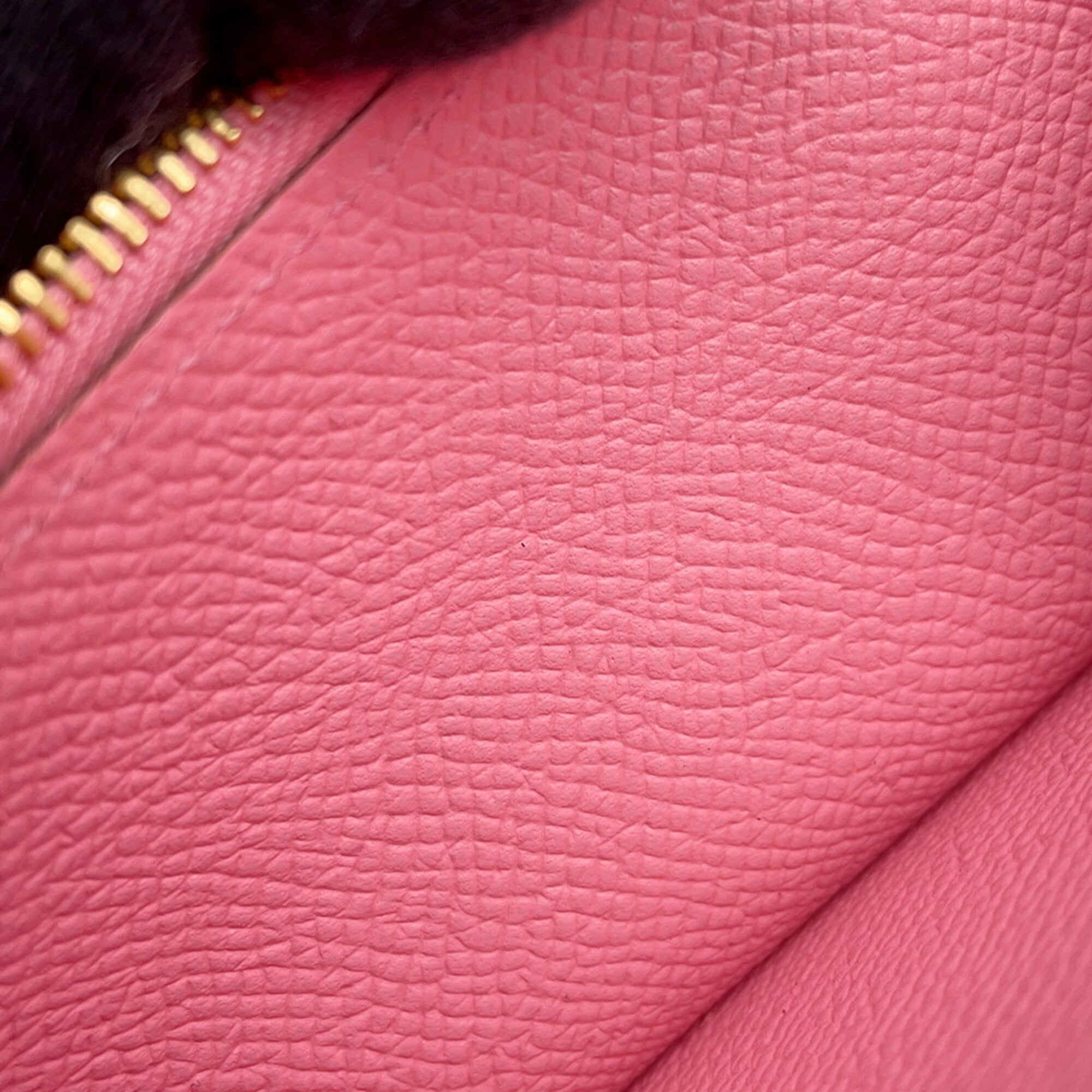 Hermes Rose Confetti Epsom Leather Long Wallet (Bi-Fold) (Pre-Owned)