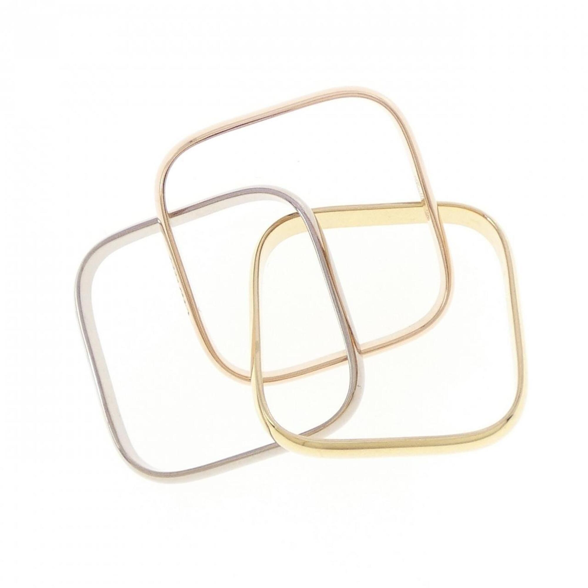 Cartier Yellow Gold (18K) Pink Gold (18K) White Gold (18K) Band Ring (Pre-Owned)