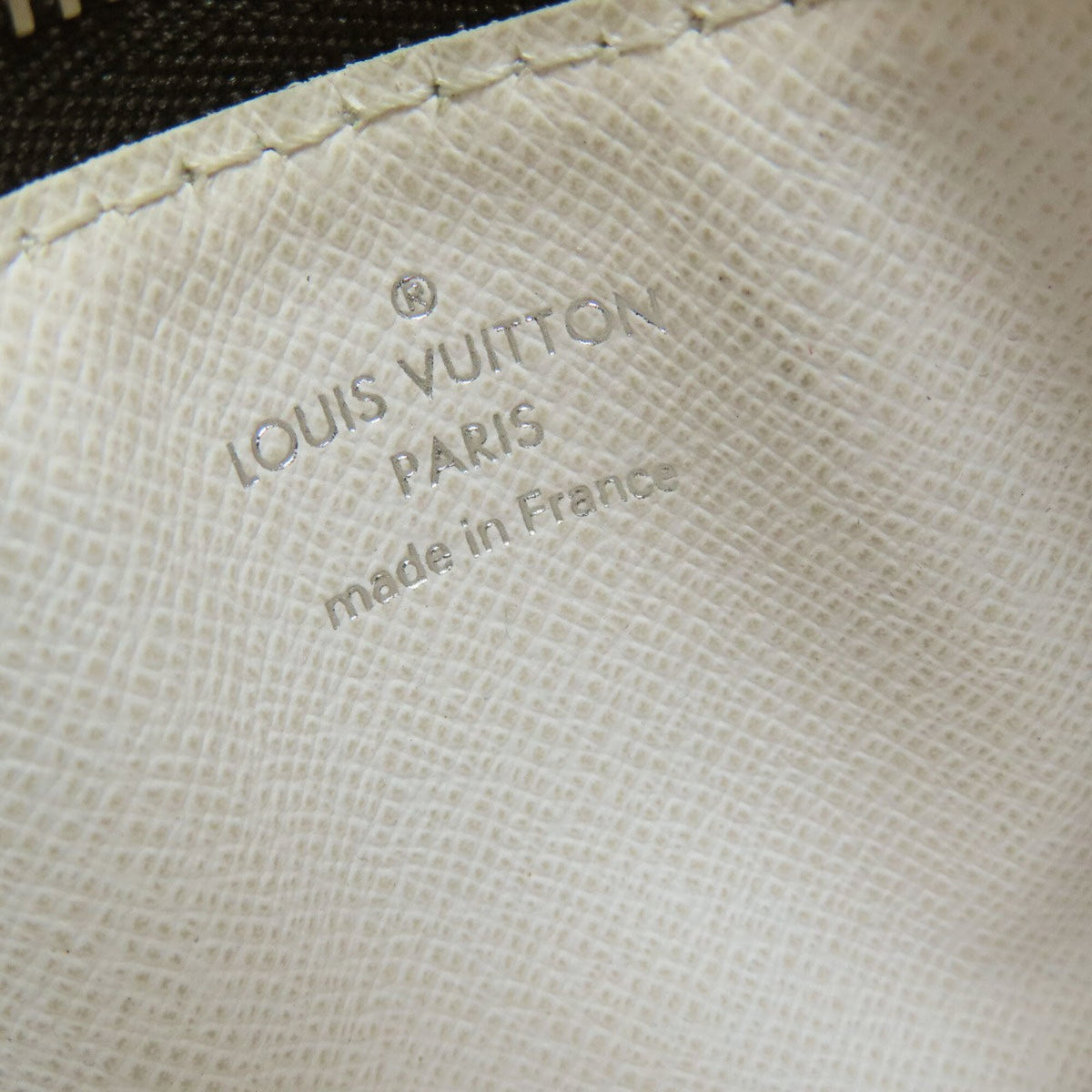 Louis Vuitton Monogram White Taigarama Shoulder Bag (Pre-Owned)