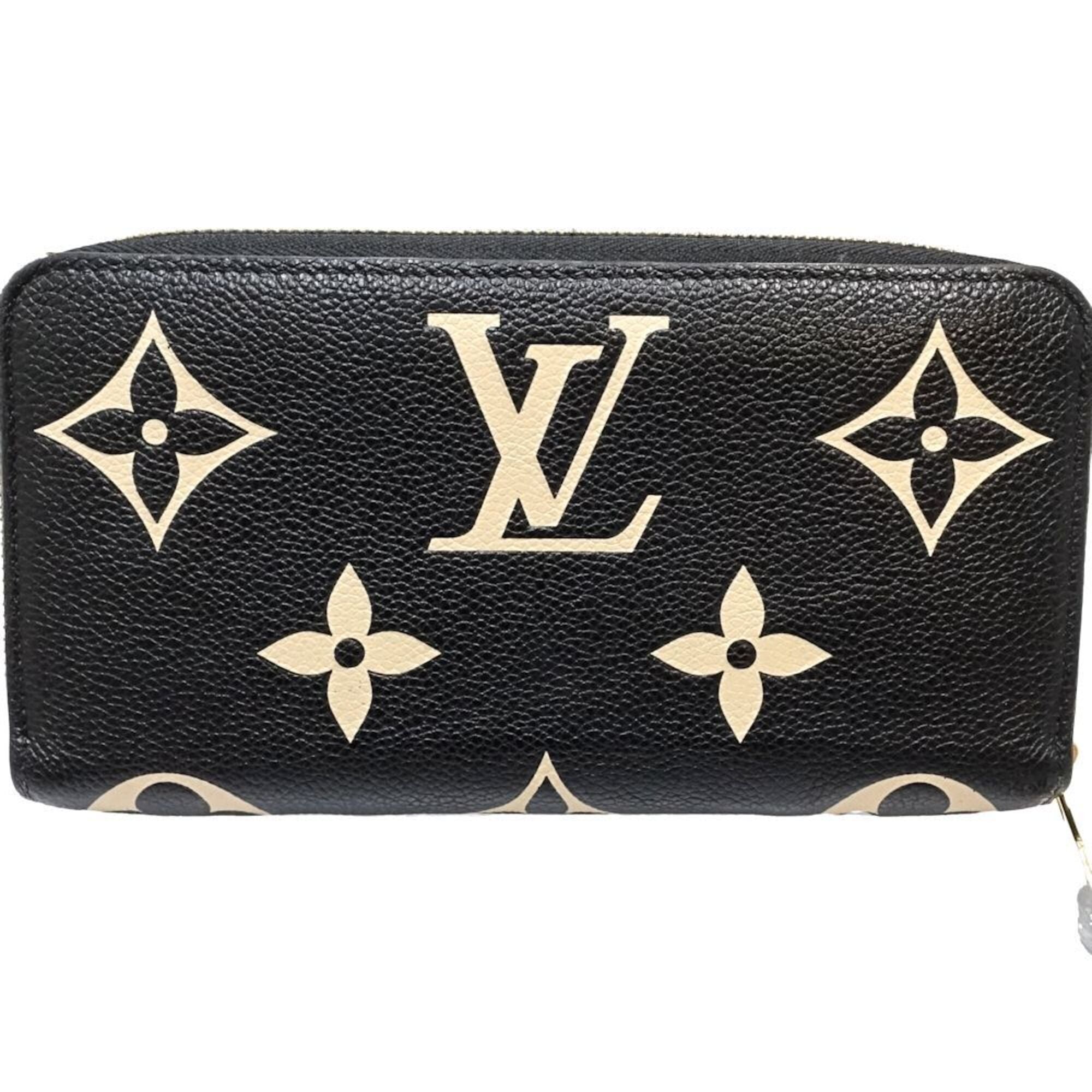 Louis Vuitton Beige Noir Monogram Empreinte Coin Purse/Coin Case (Pre-Owned)