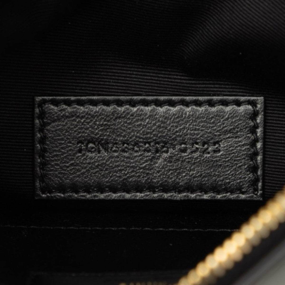 Saint Laurent Black Leather Pouch (Pre-Owned)