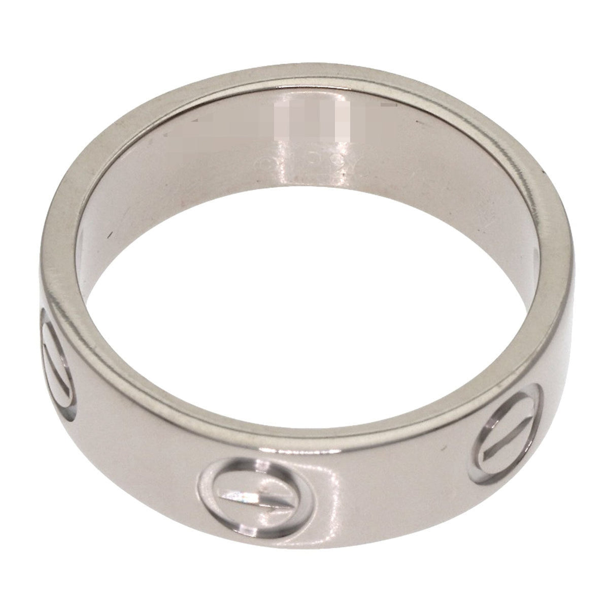 Cartier White Gold White Gold (18K) Band Ring (Pre-Owned)