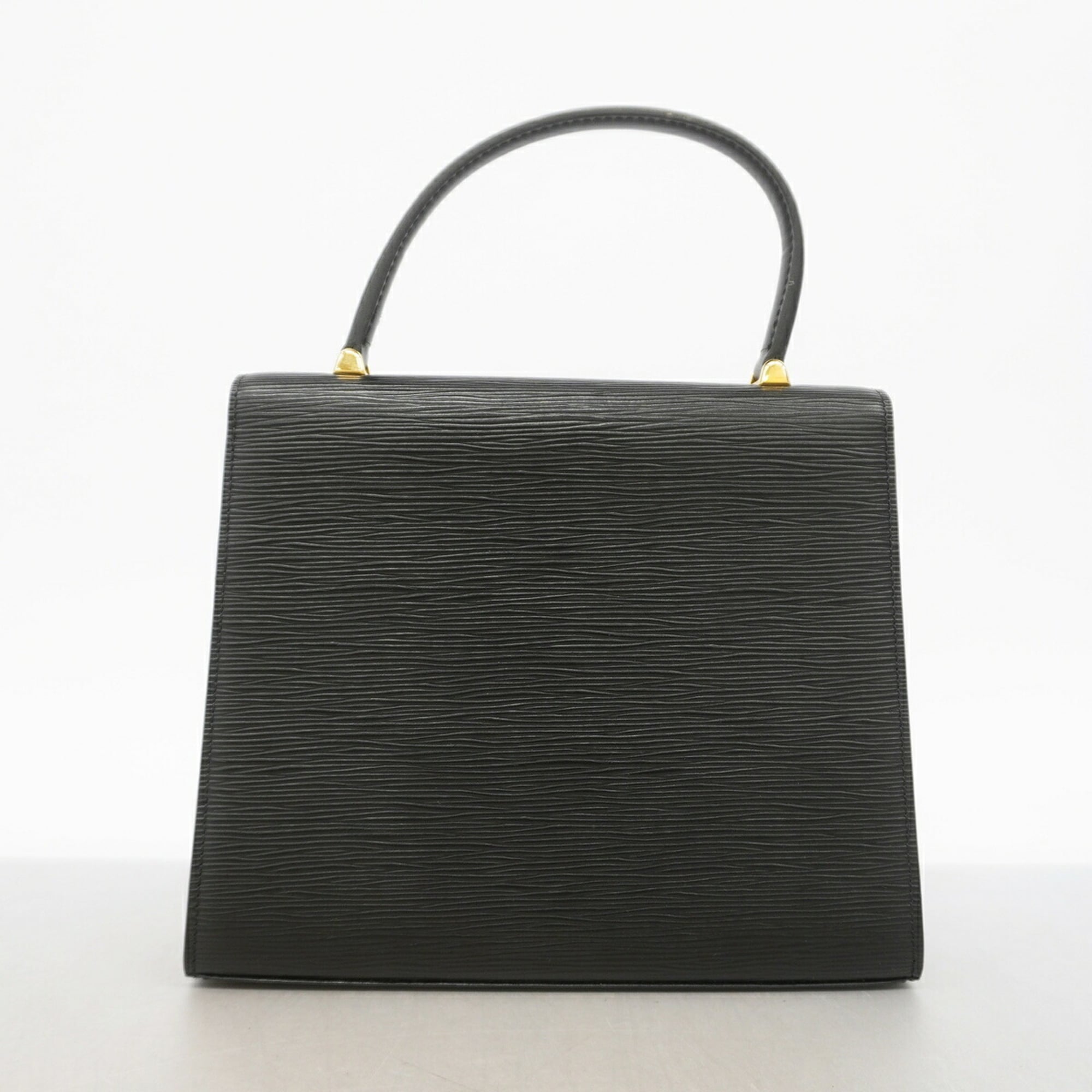 Louis Vuitton Noir Handbag (Pre-Owned)
