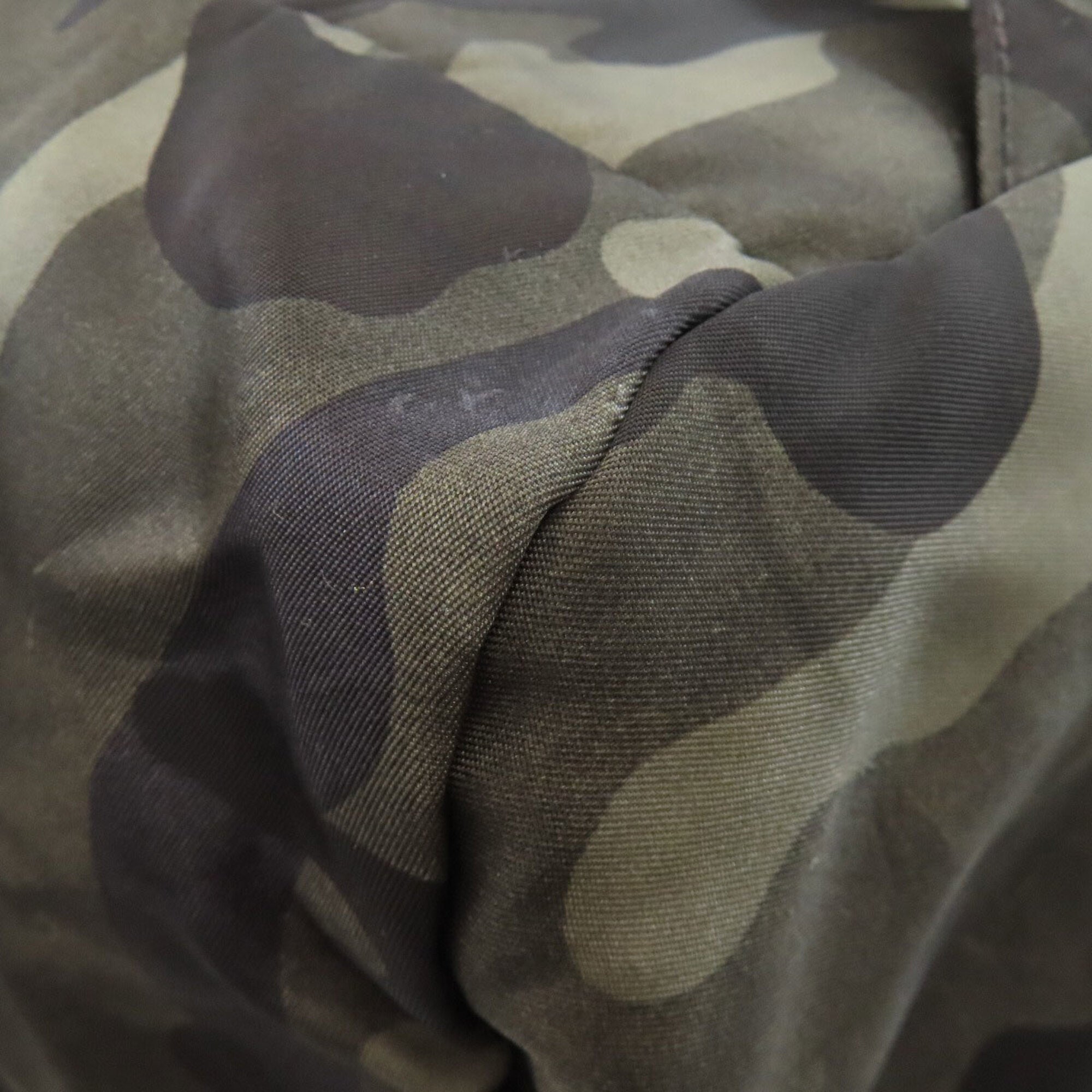 Prada Khaki Nylon Backpack (Pre-Owned)