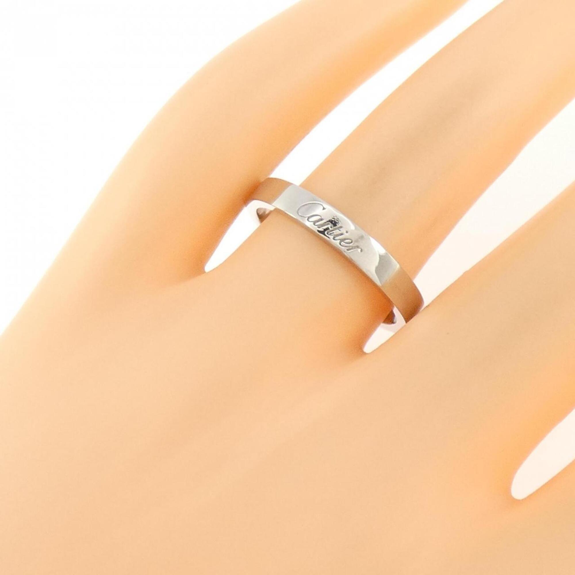 Cartier Platinum 950 Band Ring (Pre-Owned)