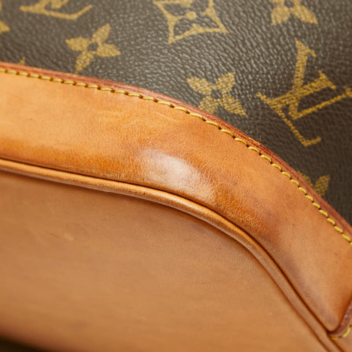 Louis Vuitton Brown Pvc Leather Handbag (Pre-Owned)