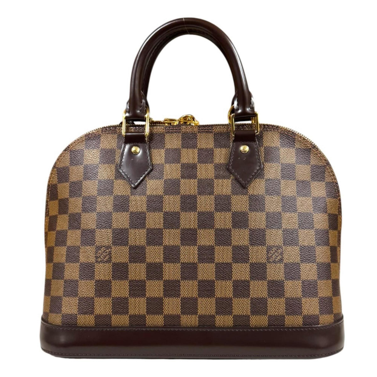 Louis Vuitton Brown Damier Canvas Or Damier Canvas Handbag (Pre-Owned)