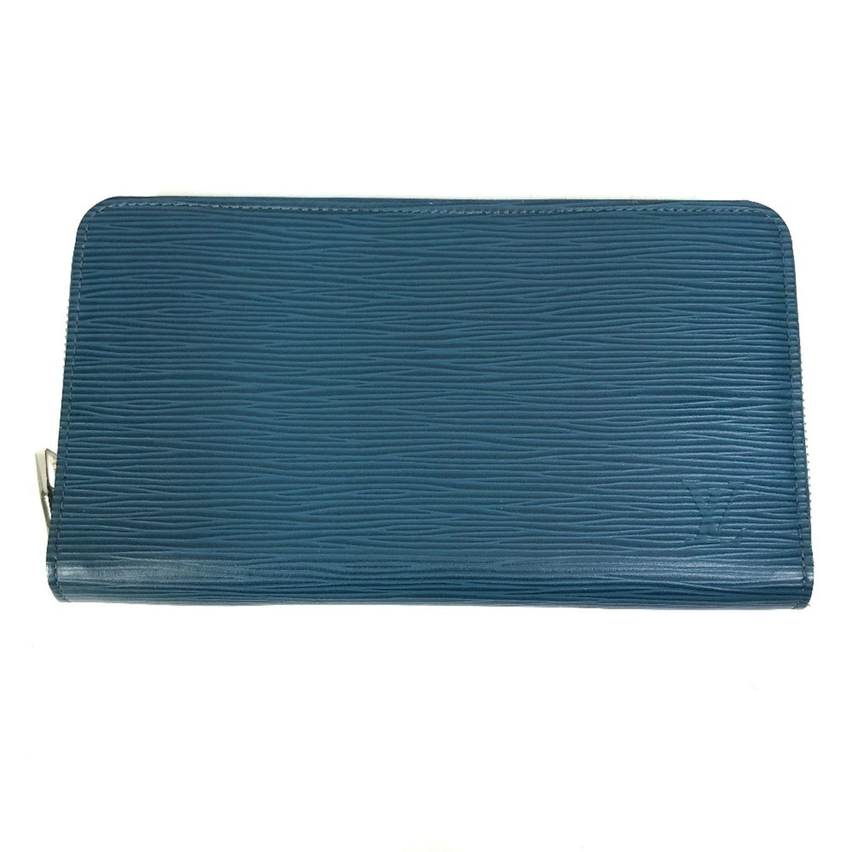 Louis Vuitton Epi Navy Epi Leather Long Wallet (Bi-Fold) (Pre-Owned)