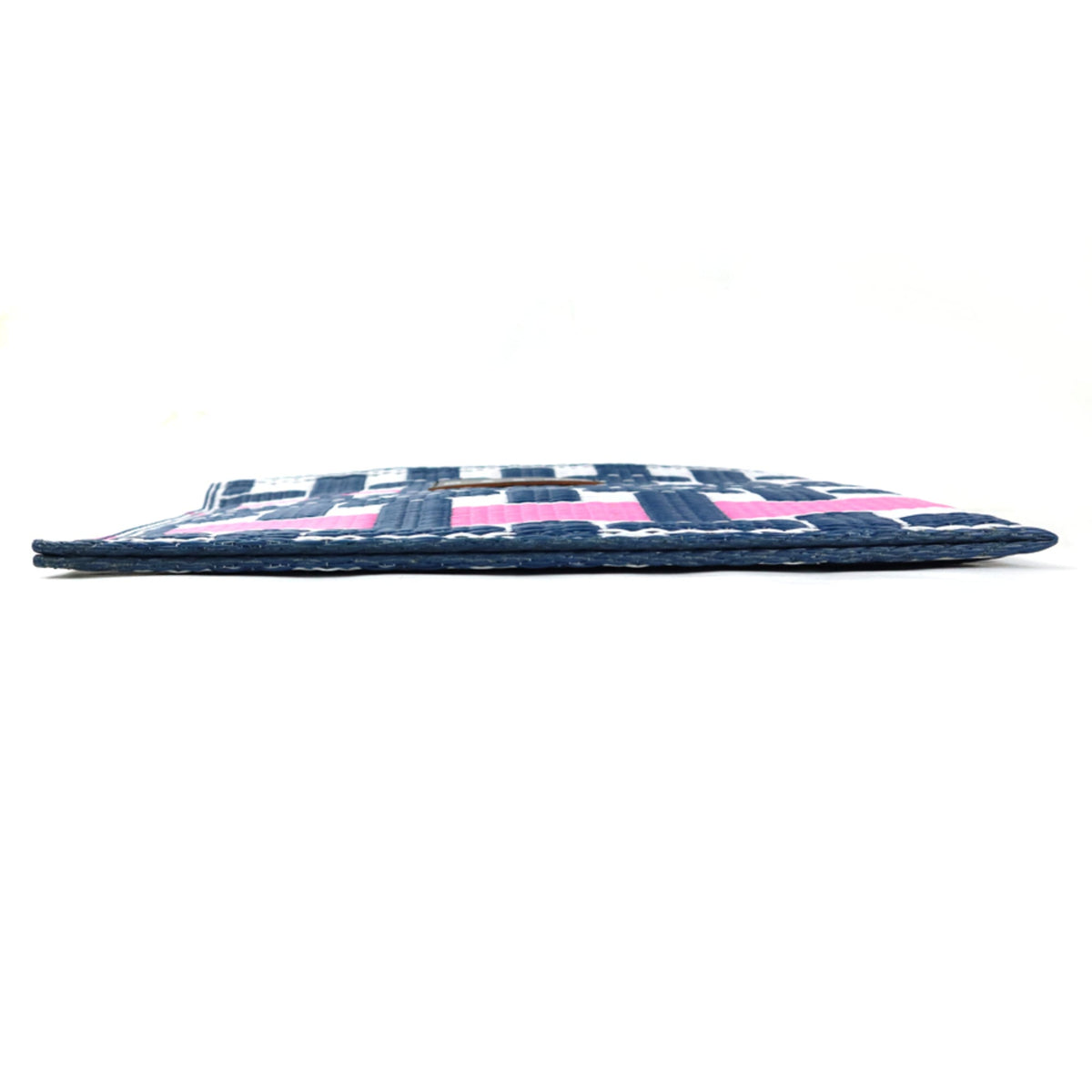 Marni Navy Pink White Pvc Handbag (Pre-Owned)