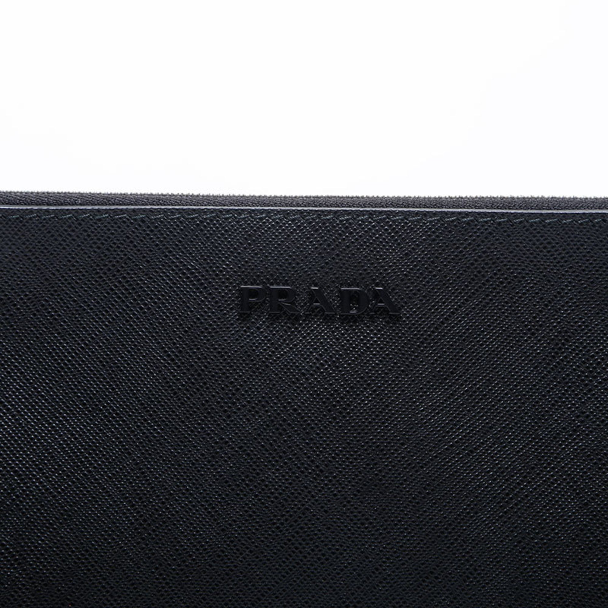 Prada Black Clutch Bag (Pre-Owned)