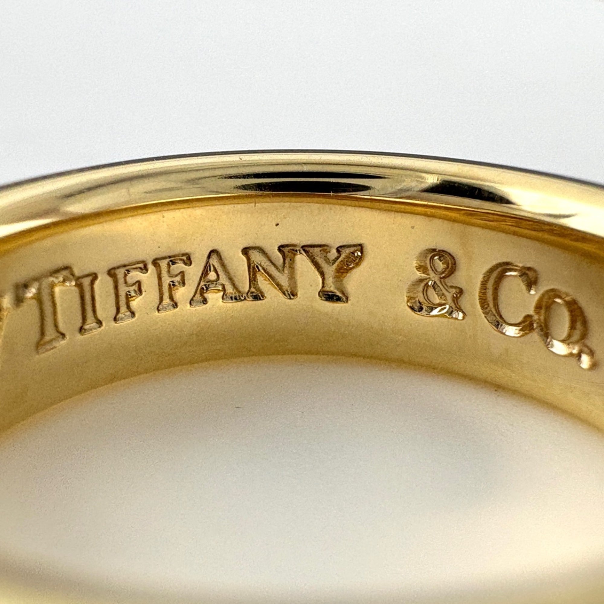 Tiffany Yellow Gold (18K) Band Ring (Pre-Owned)