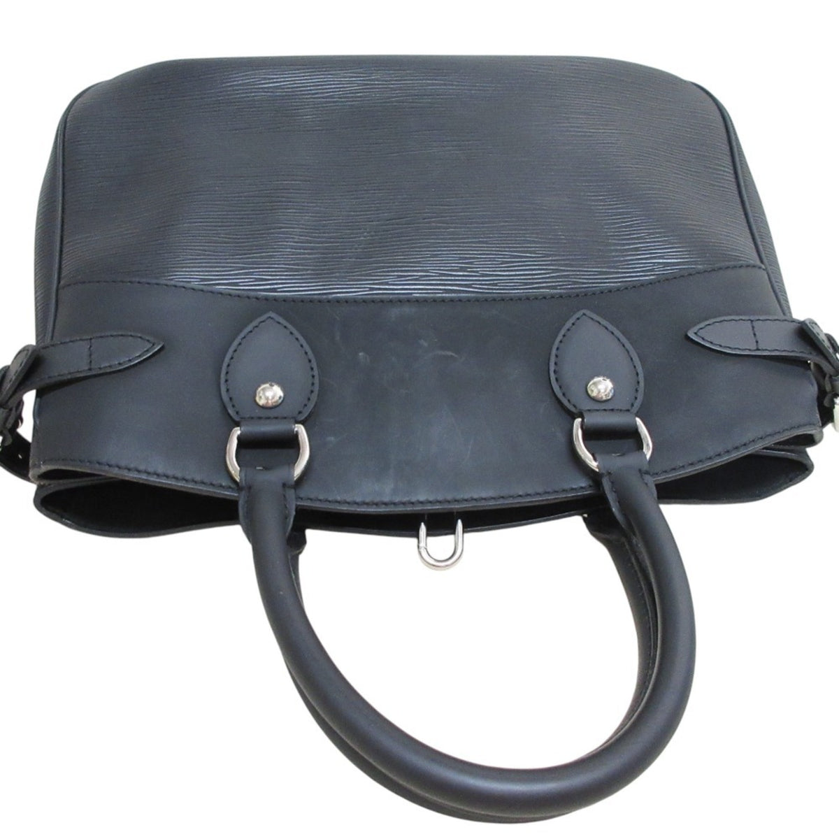 Louis Vuitton Black Noir Epi Leather Handbag (Pre-Owned)
