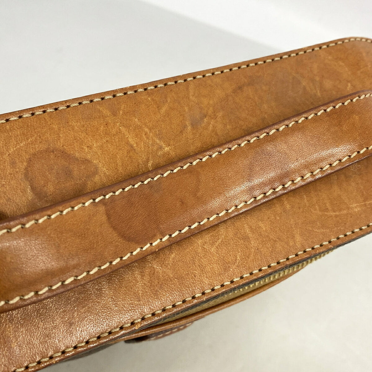Celine Brown Pvc Vanity Bag (Pre-Owned)
