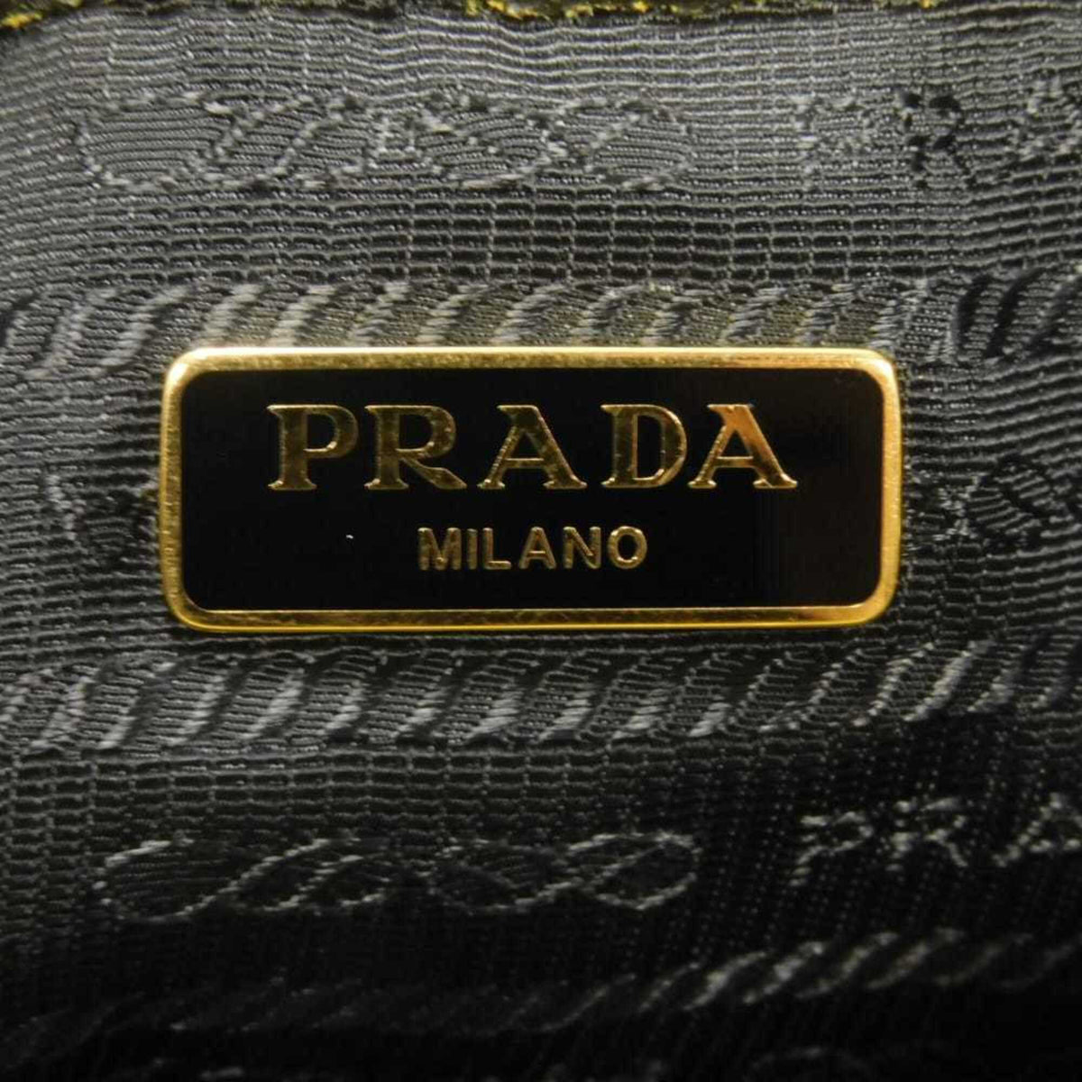Prada Yellow Leather Handbag (Pre-Owned)