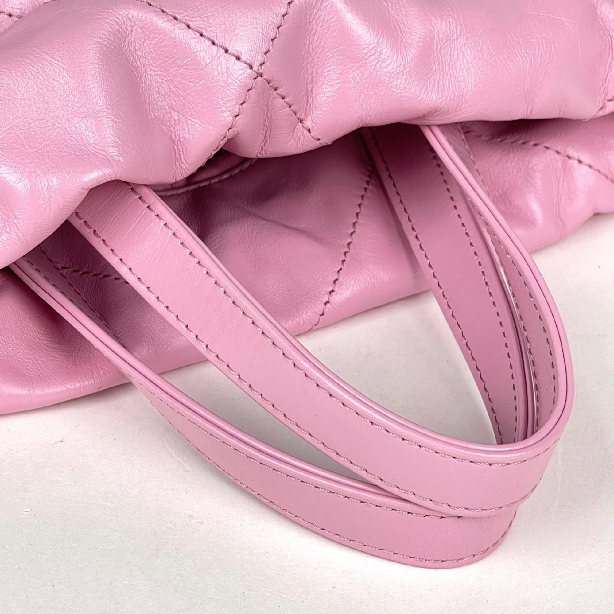 Chanel Pink Leather Backpack (Pre-Owned)