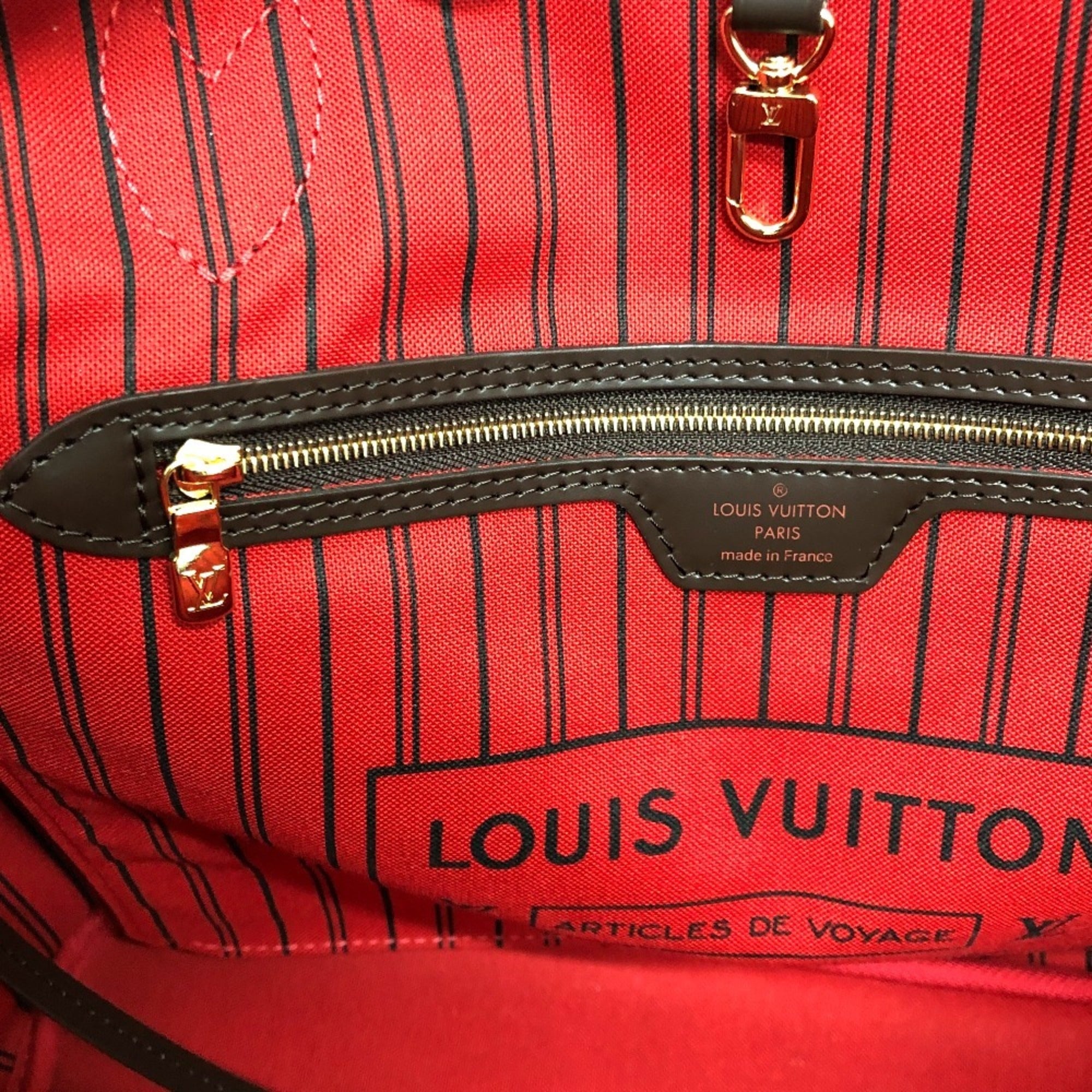 Louis Vuitton Brown Damier Canvas Tote Bag (Pre-Owned)
