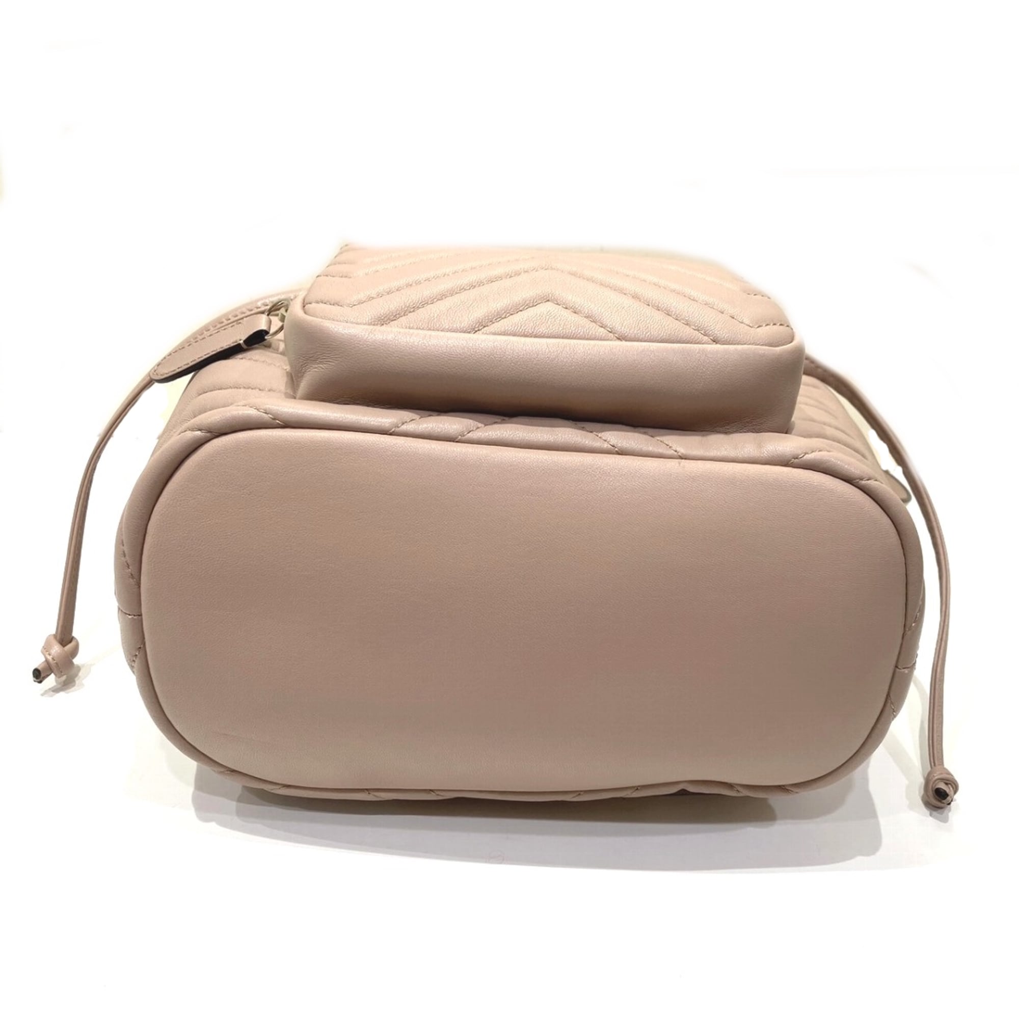 Gucci Beige Leather Backpack (Pre-Owned)