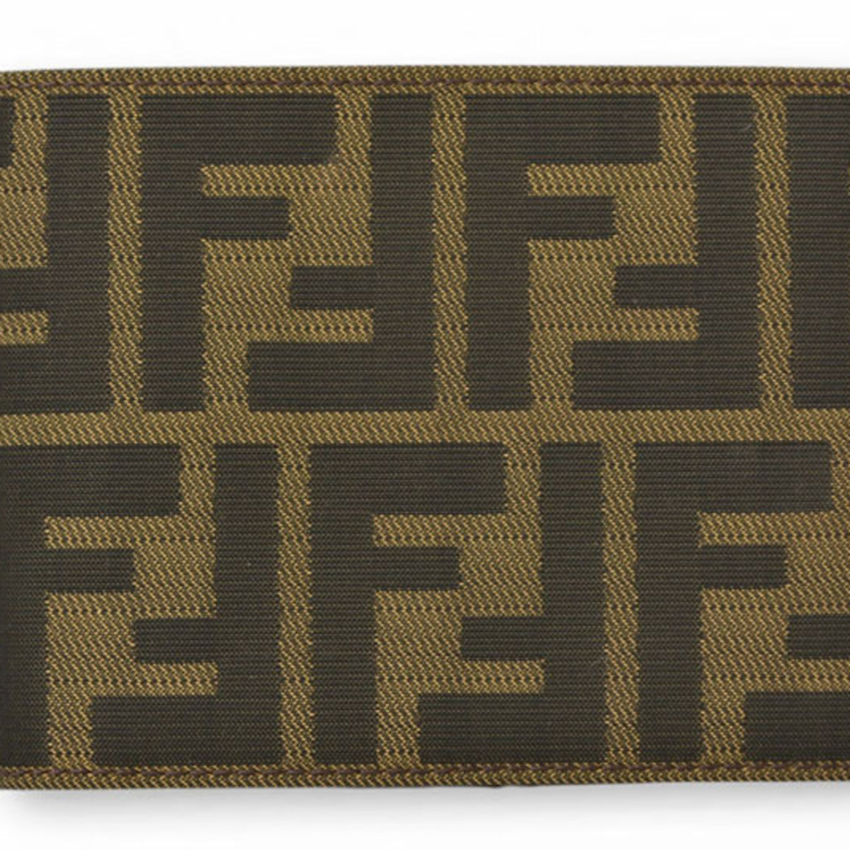 Fendi Brown Canvas Wallet (Bi-Fold) (Pre-Owned)