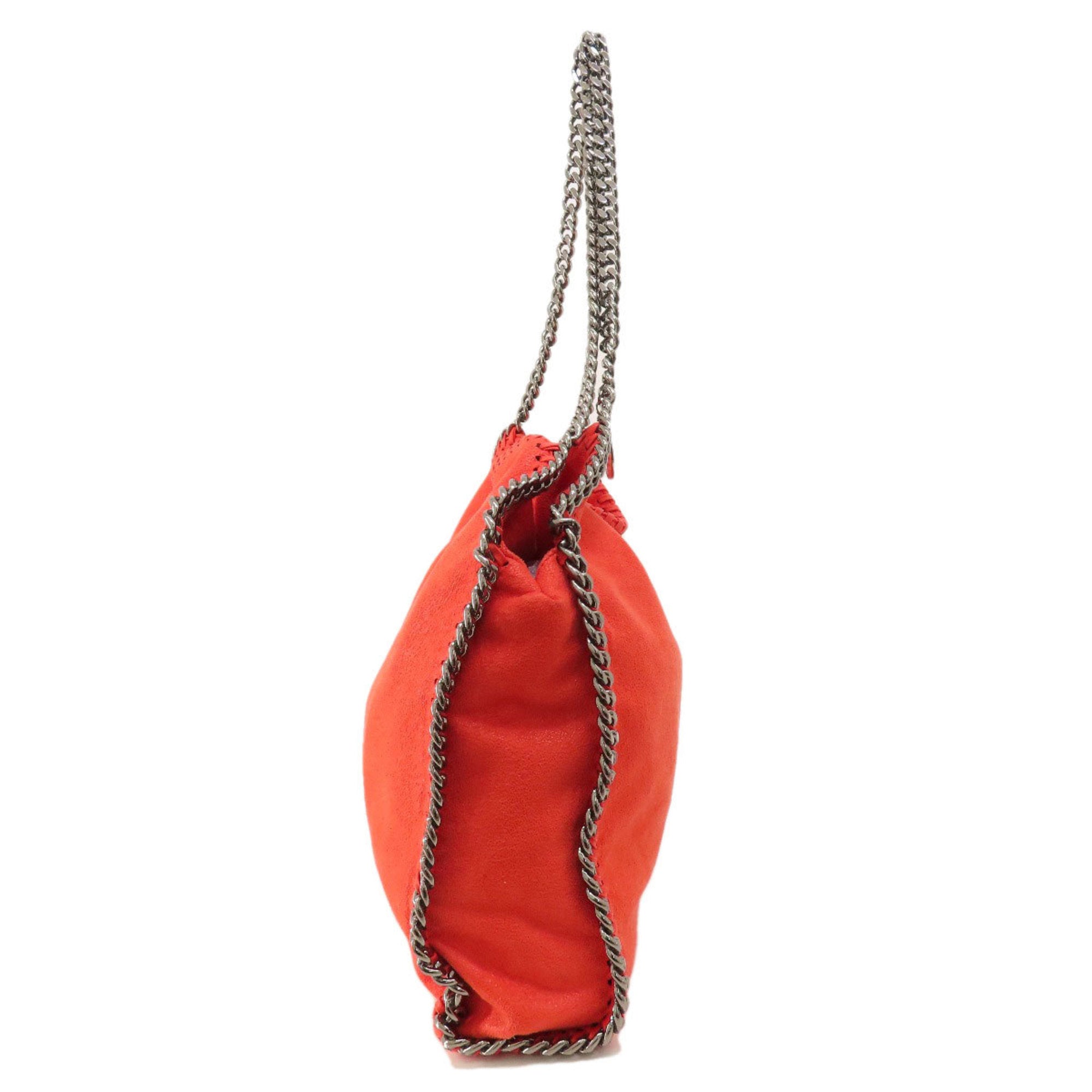 Stella Mccartney Orange Polyester Tote Bag (Pre-Owned)