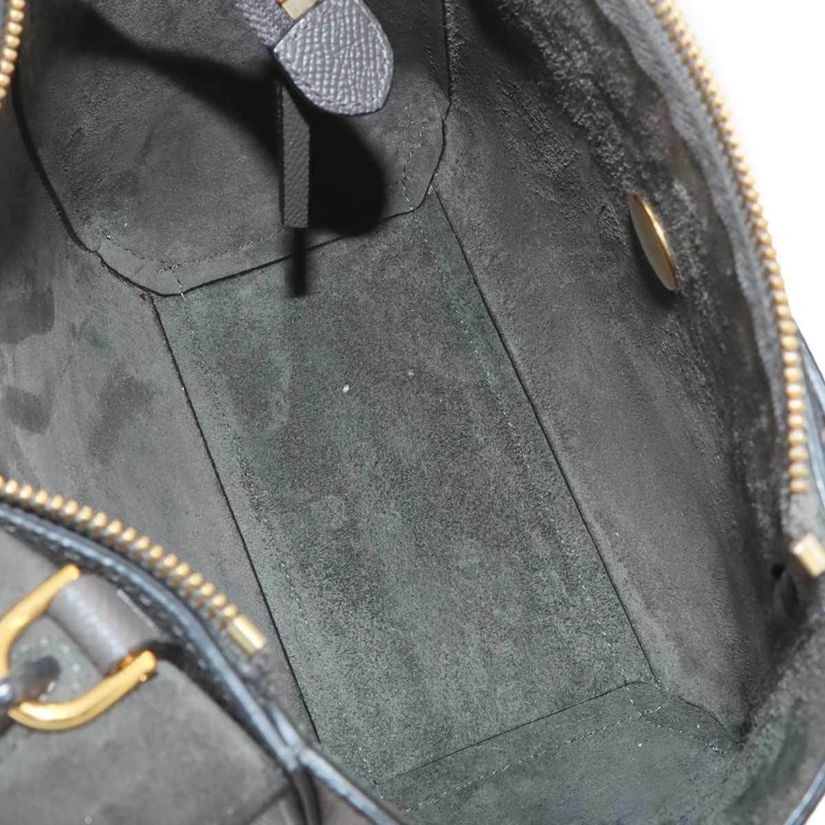 Celine Gray Leather Fanny Pack Handbag (Pre-Owned)