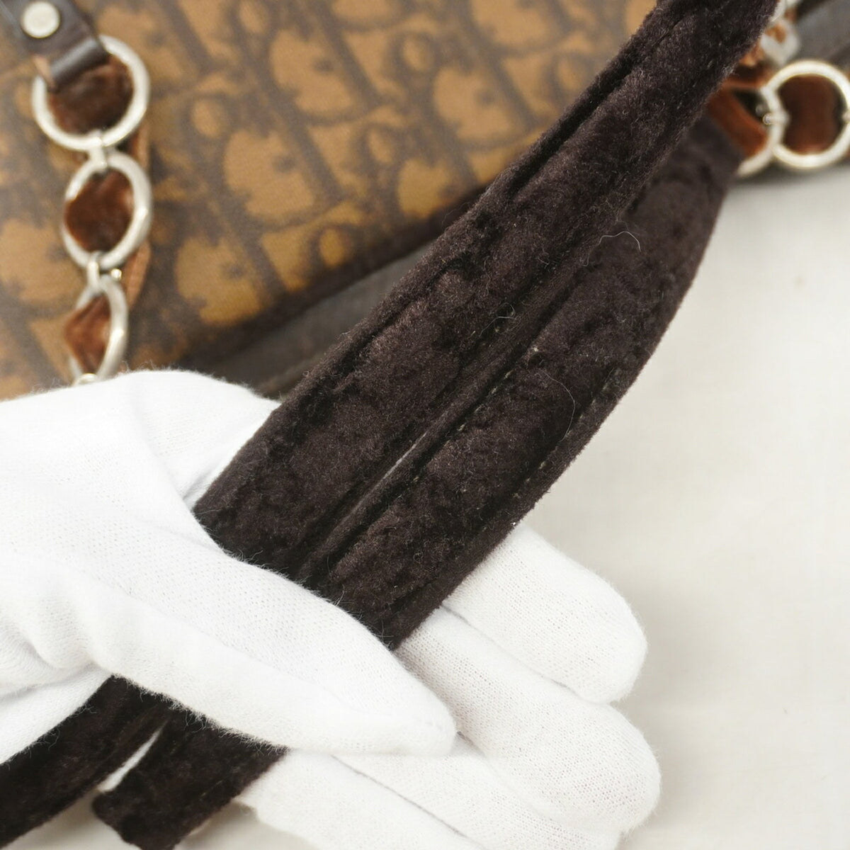Christian Dior Brown Pvc Handbag (Pre-Owned)