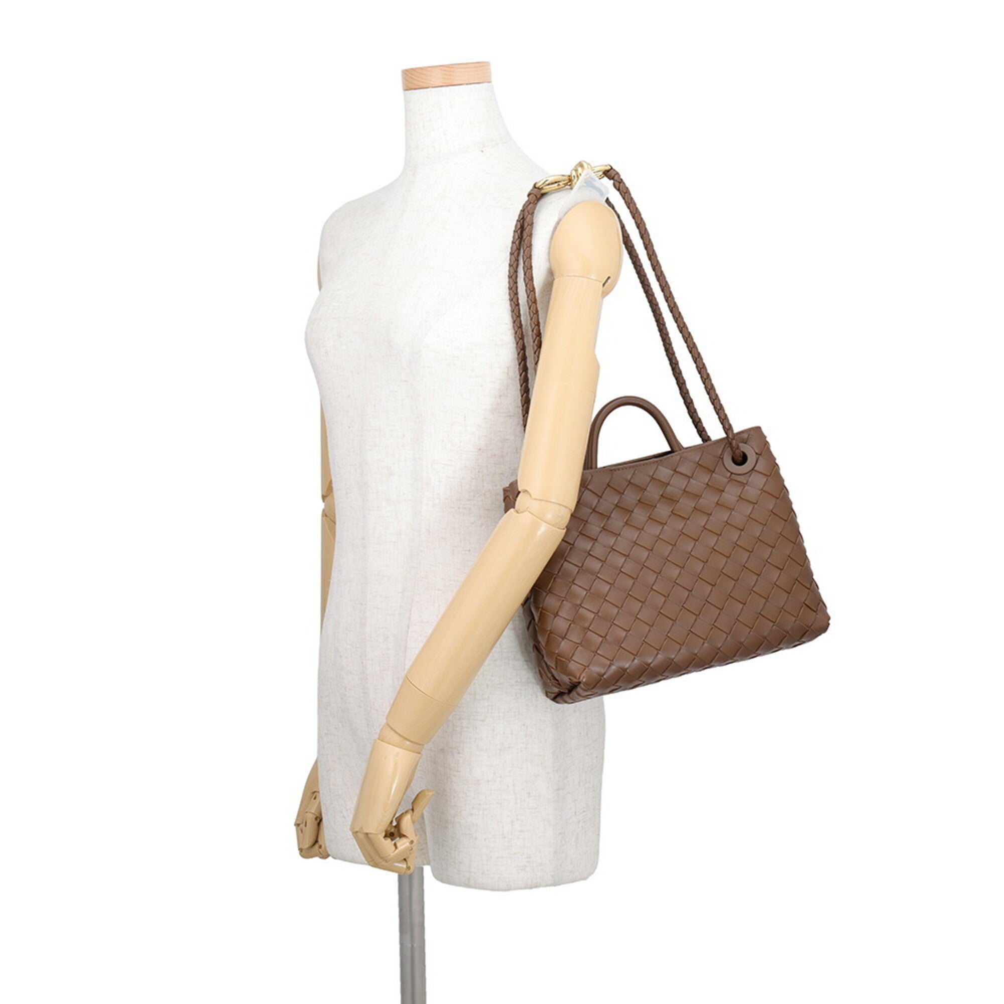Bottega Veneta Leather Handbag Pouch (Pre-Owned)