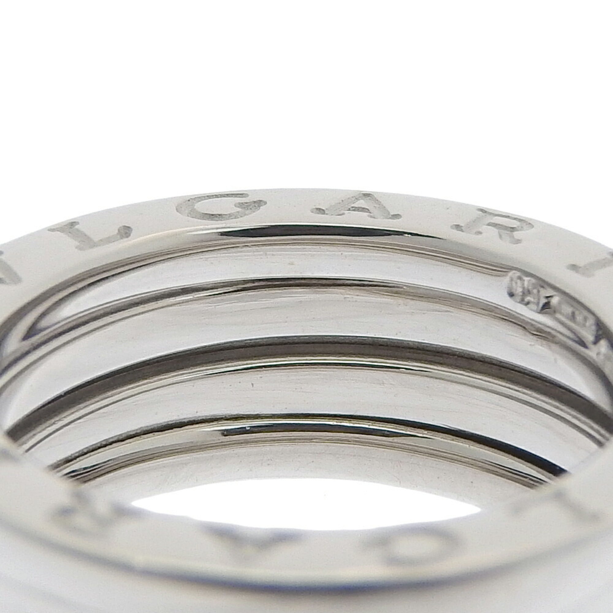 Bvlgari White Gold White Gold (18K) Band Ring (Pre-Owned)