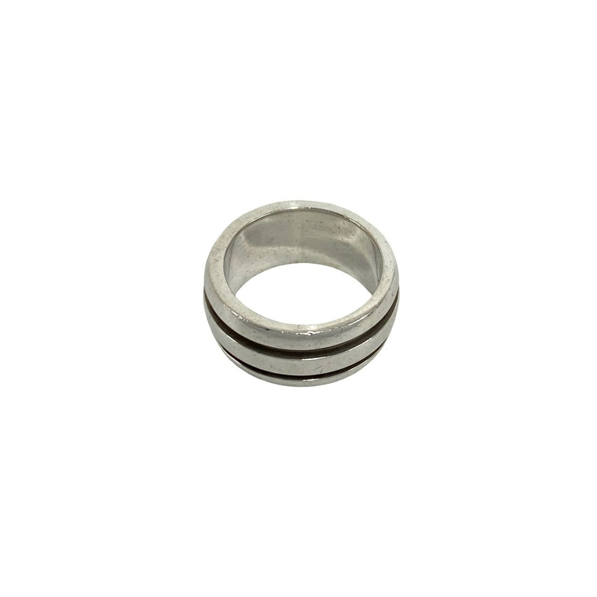 Tiffany Silver Silver 925 Band Ring (Pre-Owned)