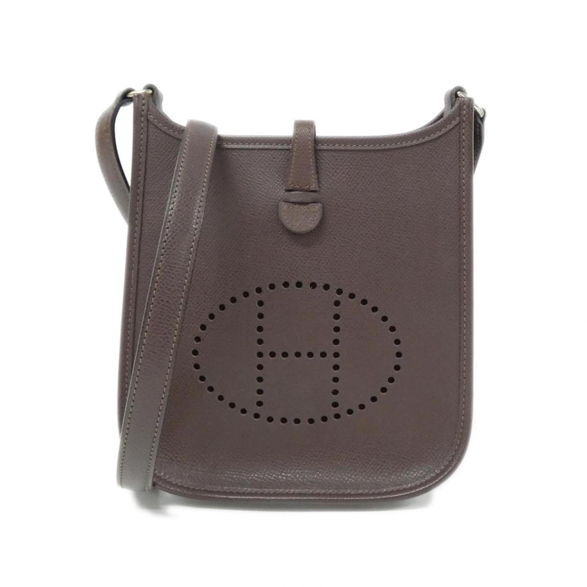 Hermes Brown Chocolat Epsom Leather Handbag (Pre-Owned)