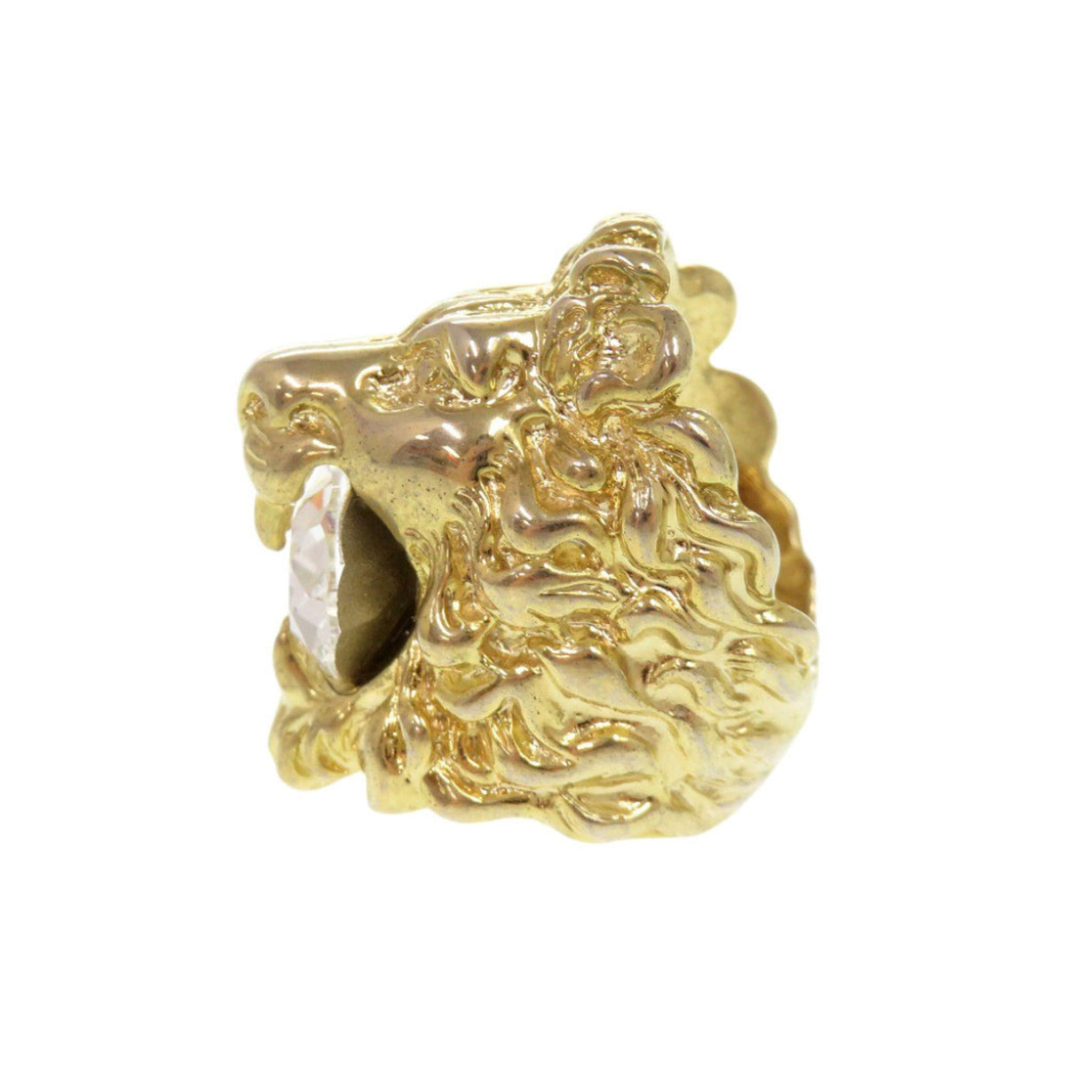 Gucci Gold Metal Band Ring (Pre-Owned)